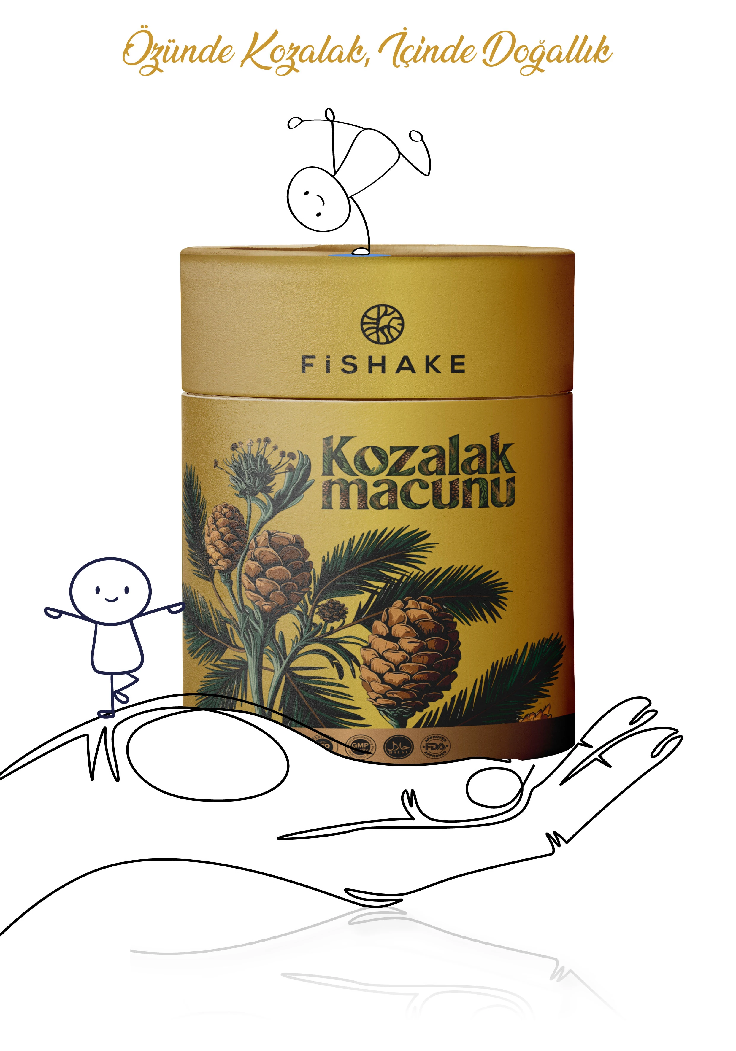 Kozalak Macunu - Çam Kozalağı Macunu Beta Glukan ve Vitamin Katkılı 240 GR