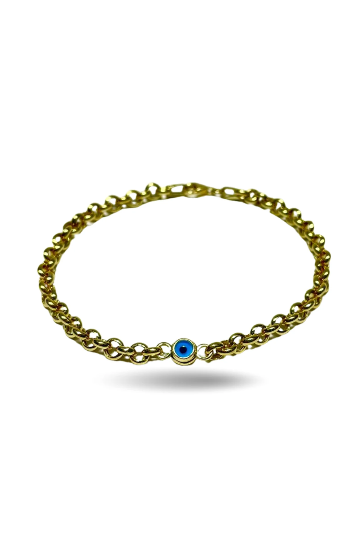 Cennetin gözü modeli 14 ayar gol altın bileklik