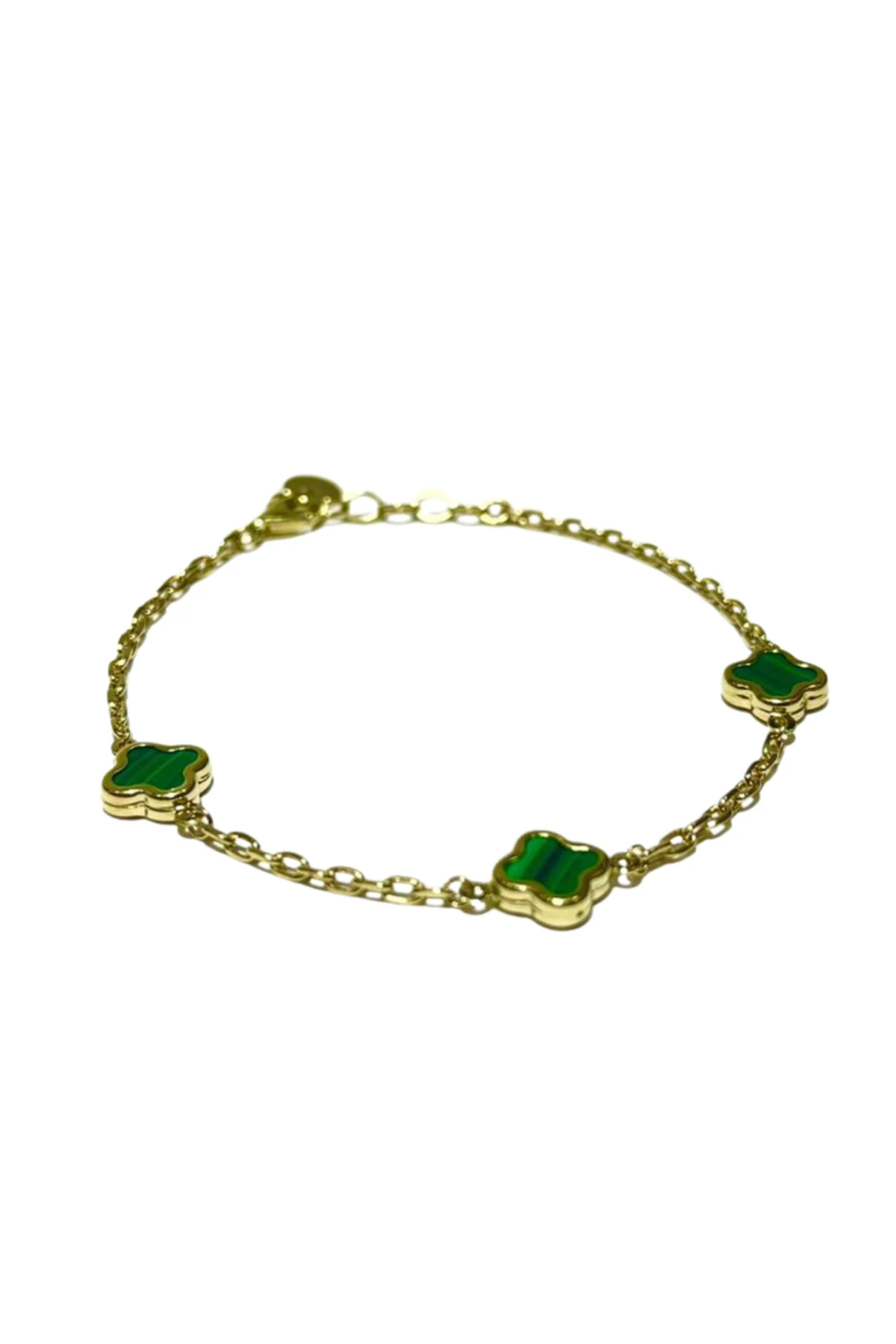 V&C modeli Unisex 14 ayar gold altın bileklik