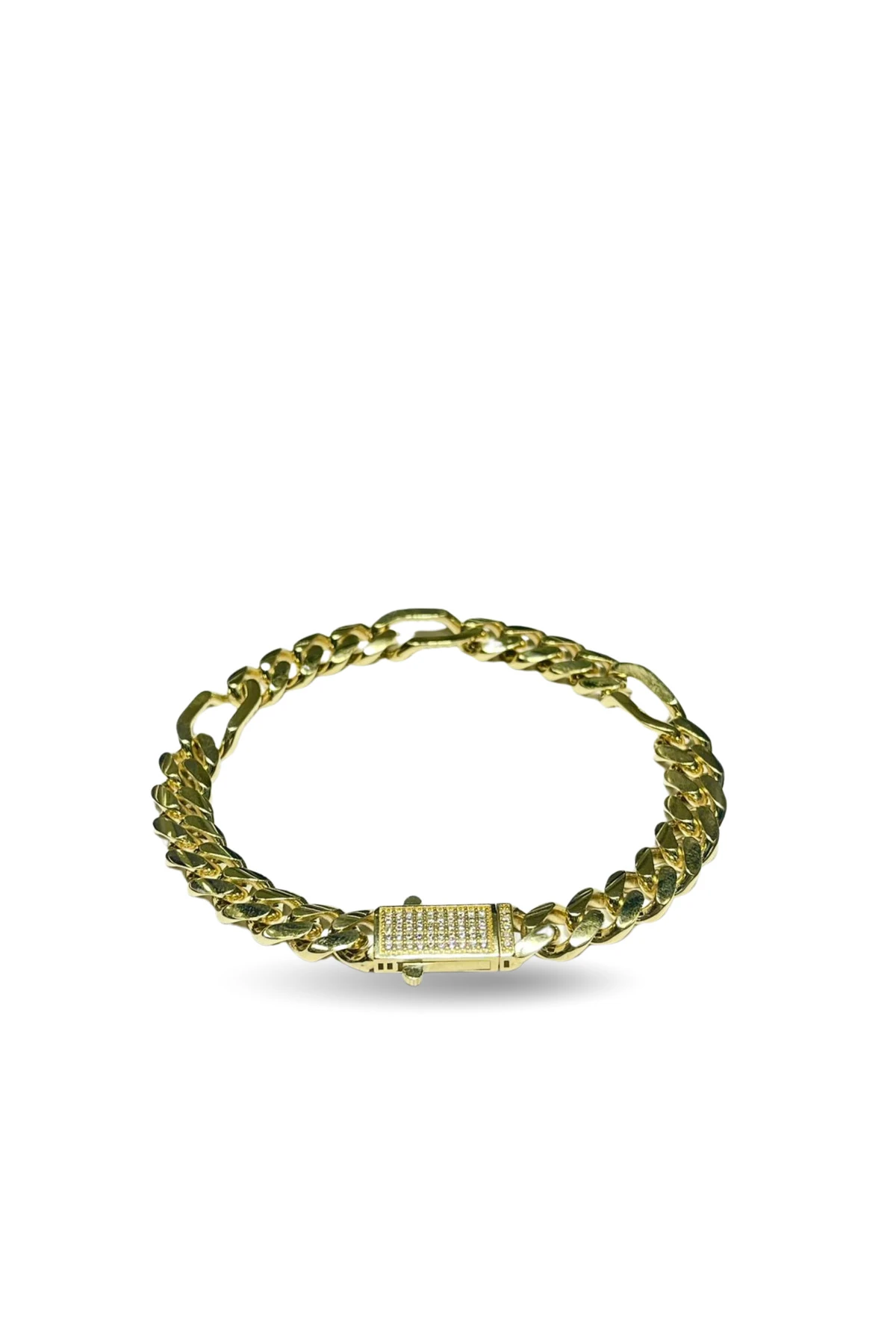 14 ayar Gold Gurmet Model Zirkon Taş Bileklik