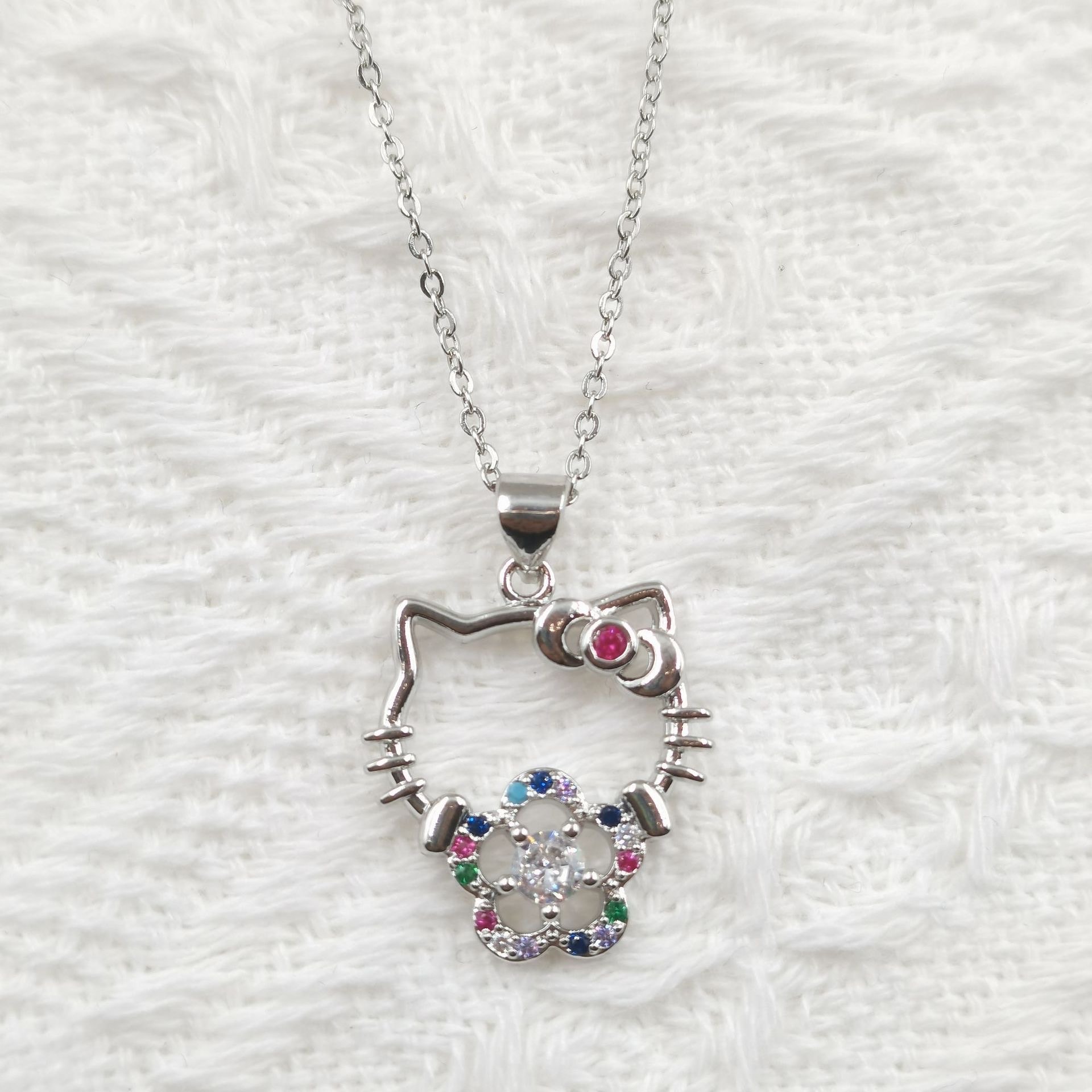 Çelik | Hello Kitty Kolye