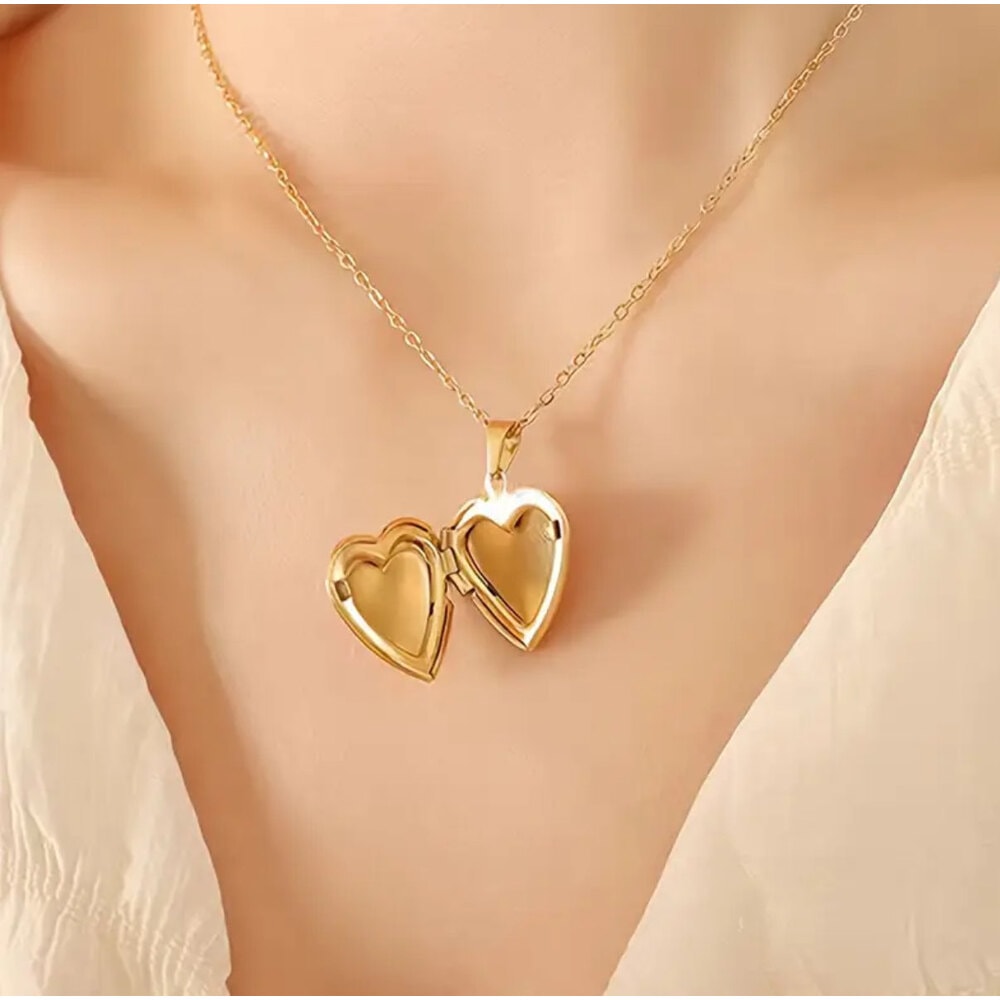 Çelik | Open Locket Kolye