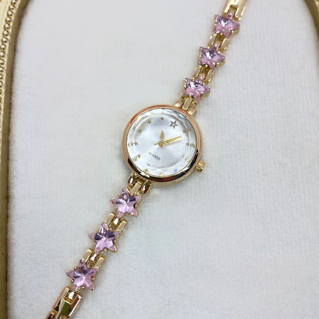 Gold-Pink Stargirl Saat