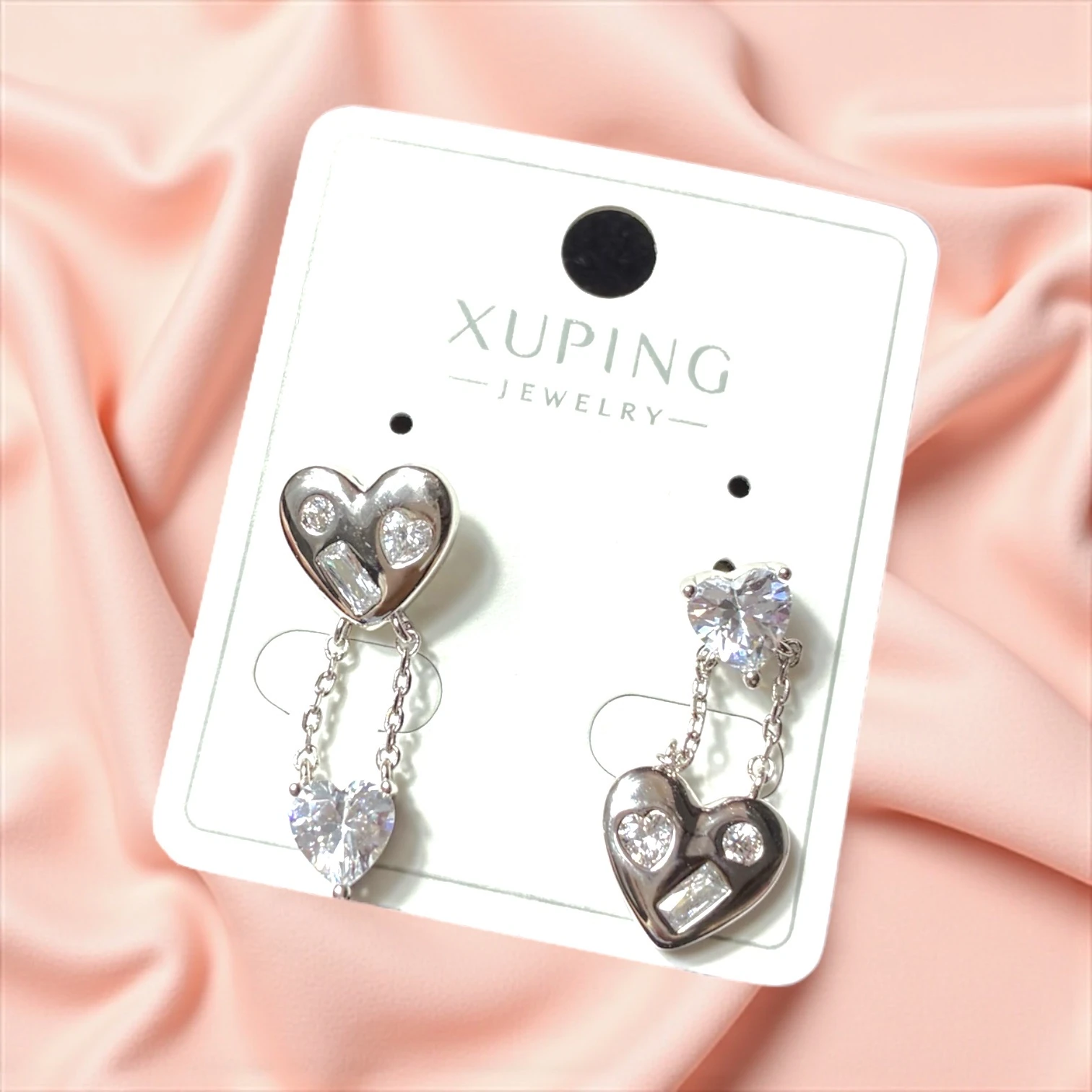 Xuping | Diamond Heart Küpe
