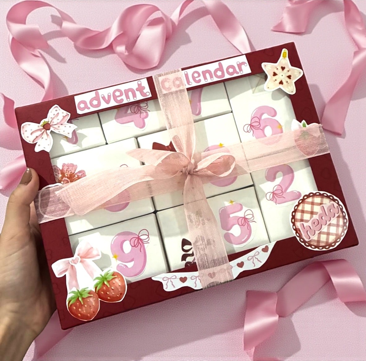 ✨ Premium Takı Advent Calendar – 9 Sürpriz Kutu ✨