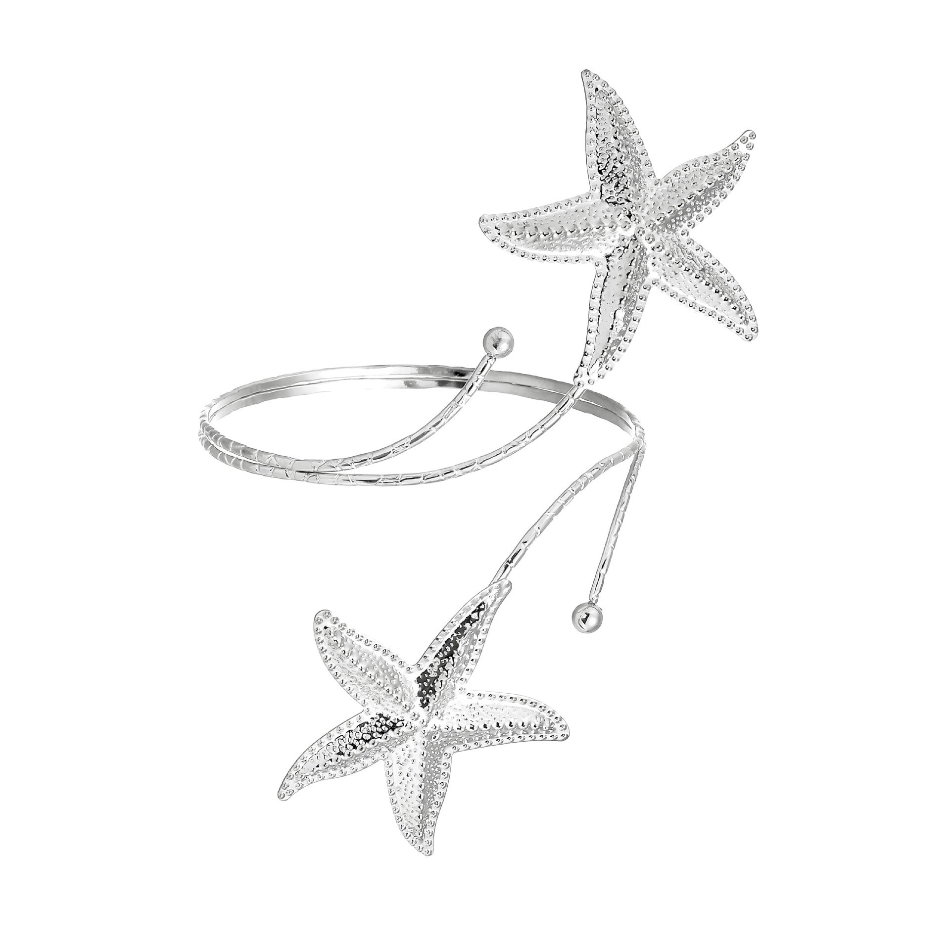 Silver Deniz Yıldızı Armcuff | Üst Kol Kelepçesi