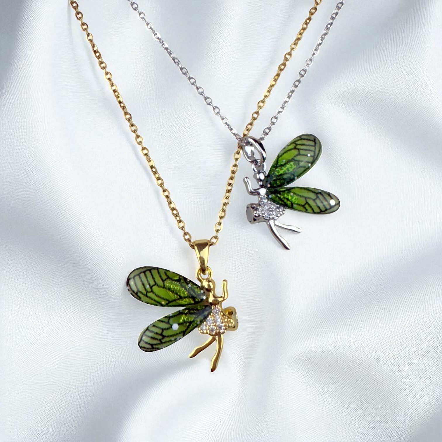 Çelik | Green Fairy Arkadaşlık Kolyesi