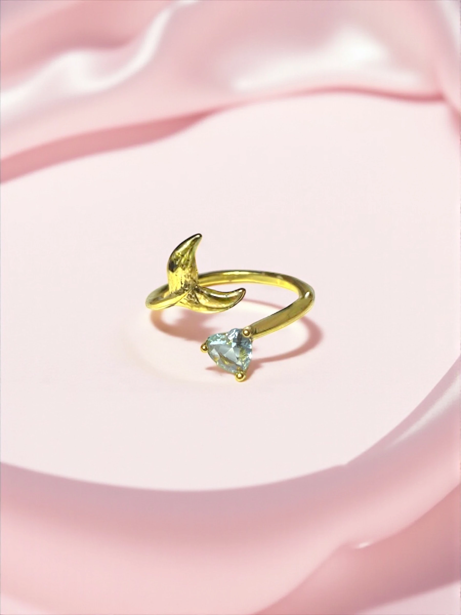 Mermaid Heart Yüzük