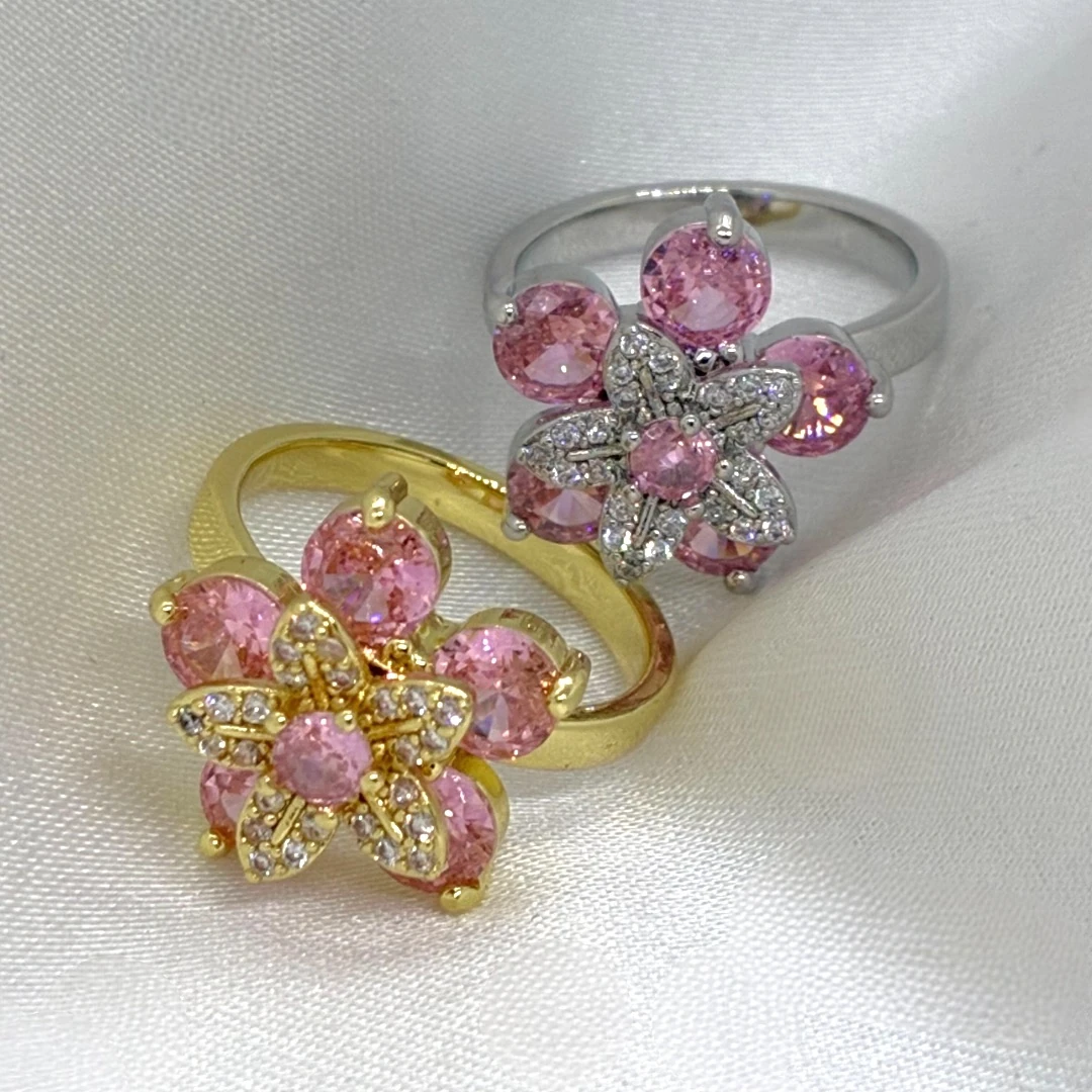 Pink Blossom Stres Yüzük