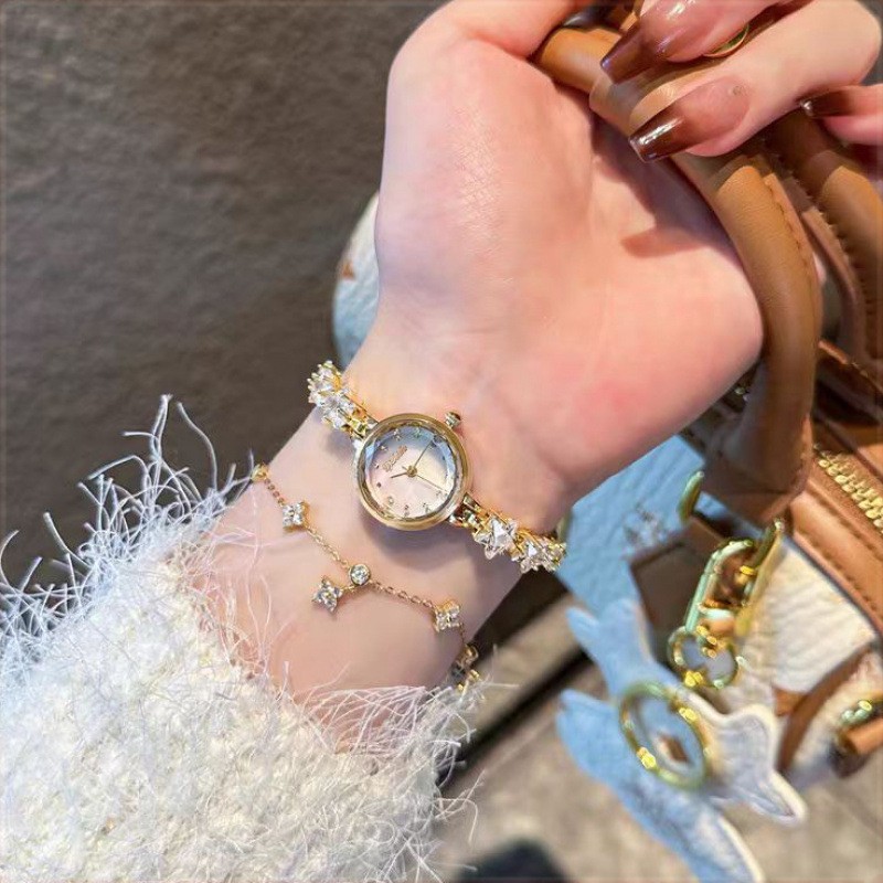 Gold-White Stargirl Saat