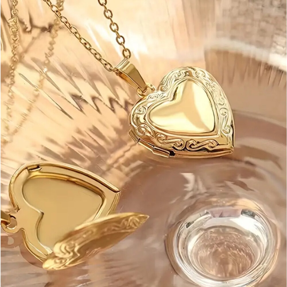 Çelik | Open Locket Kolye