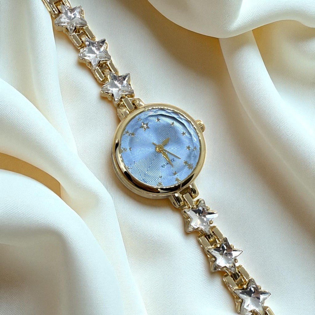 Gold-Blue Stargirl Saat