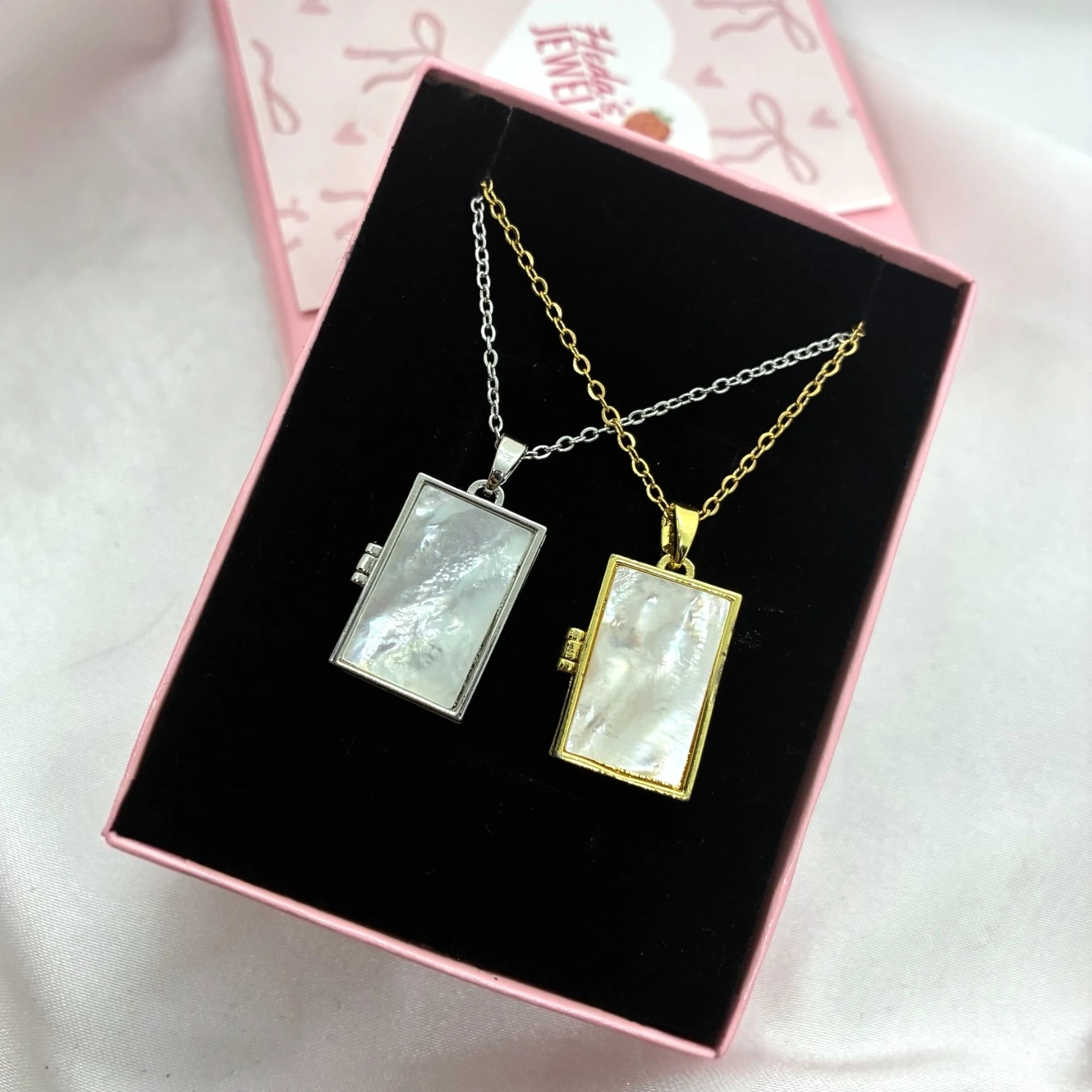 Çelik | Marbela Open Locket Kolye