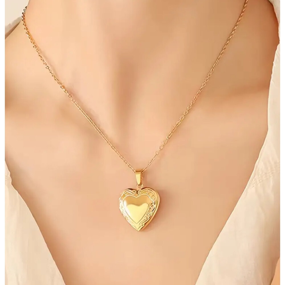 Çelik | Open Locket Kolye