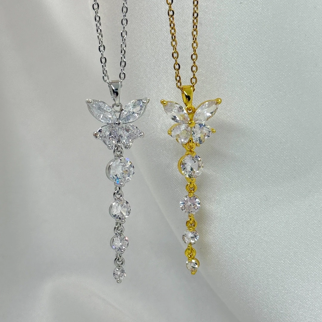 Çelik | Butterfly Dream Y Kolye