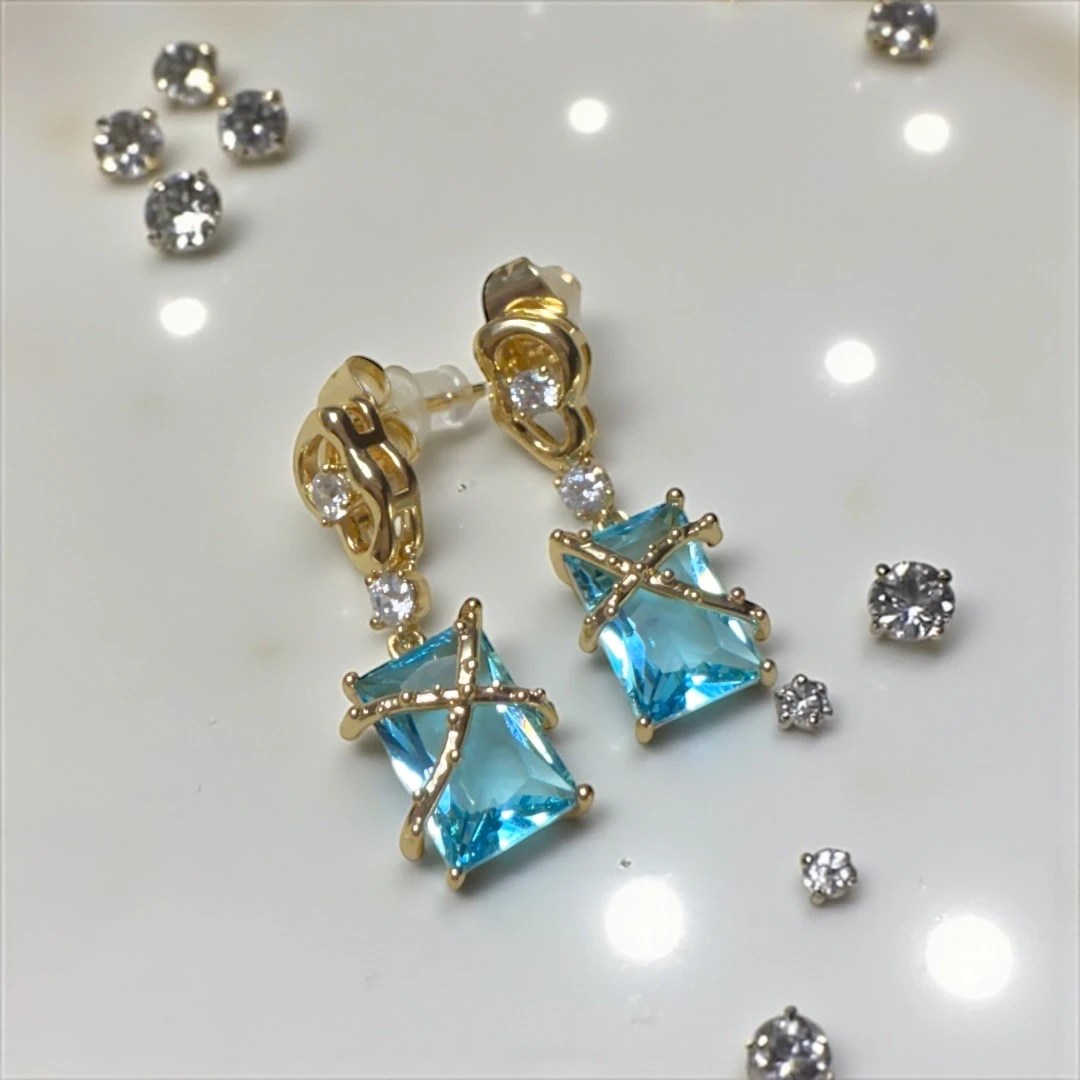 Xuping | Lumière Bleu Küpe