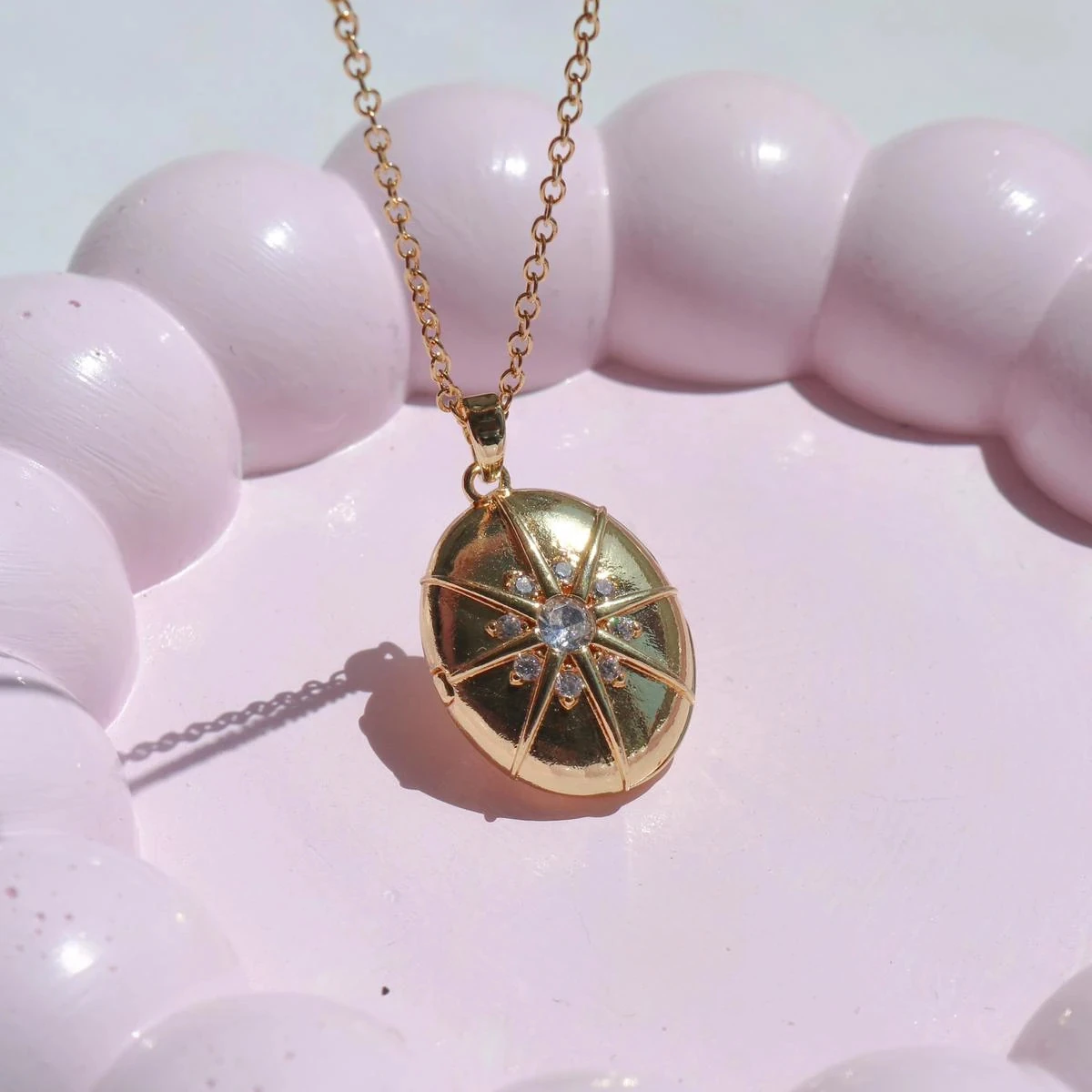 Çelik | Açılır Kapanır Open Locket Kolye