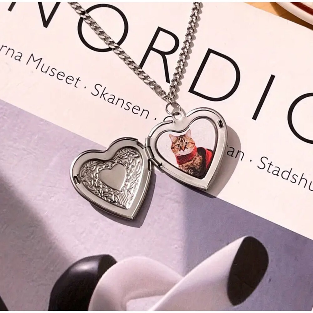 Çelik | Open Locket Kolye