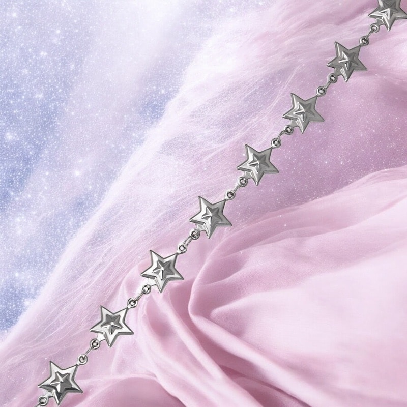 Çelik | Silver Star Bileklik