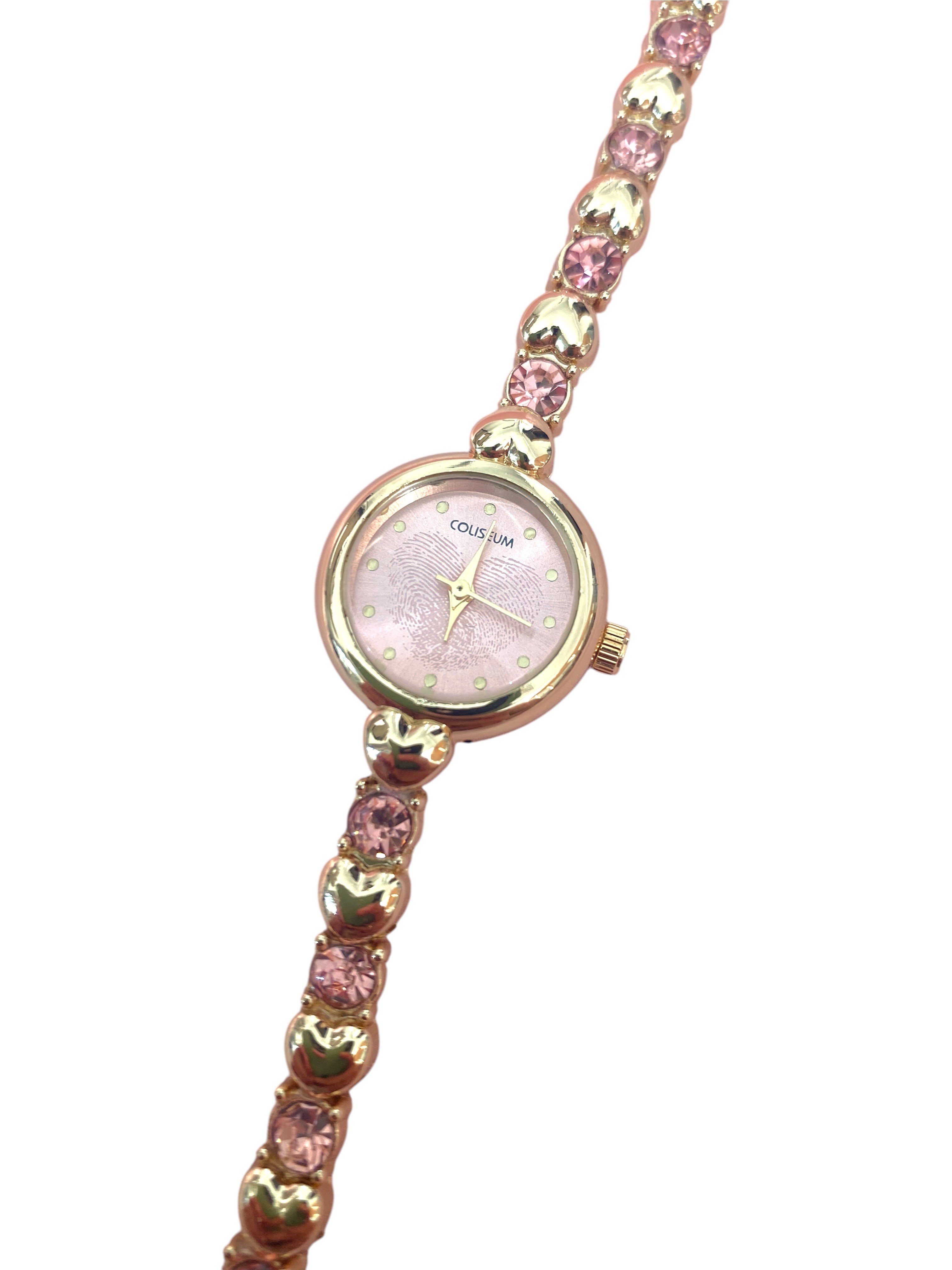 Gold-Pink Amora Shine Saat