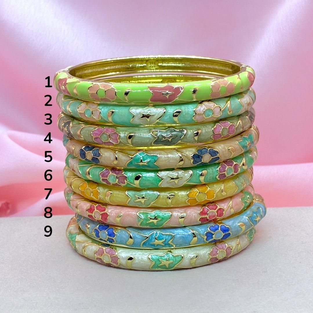 Cloisonne Mineli Bilezik