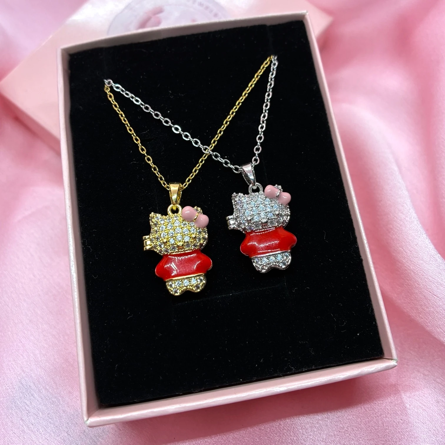 Çelik | Hello Kitty Open Locket Kolye