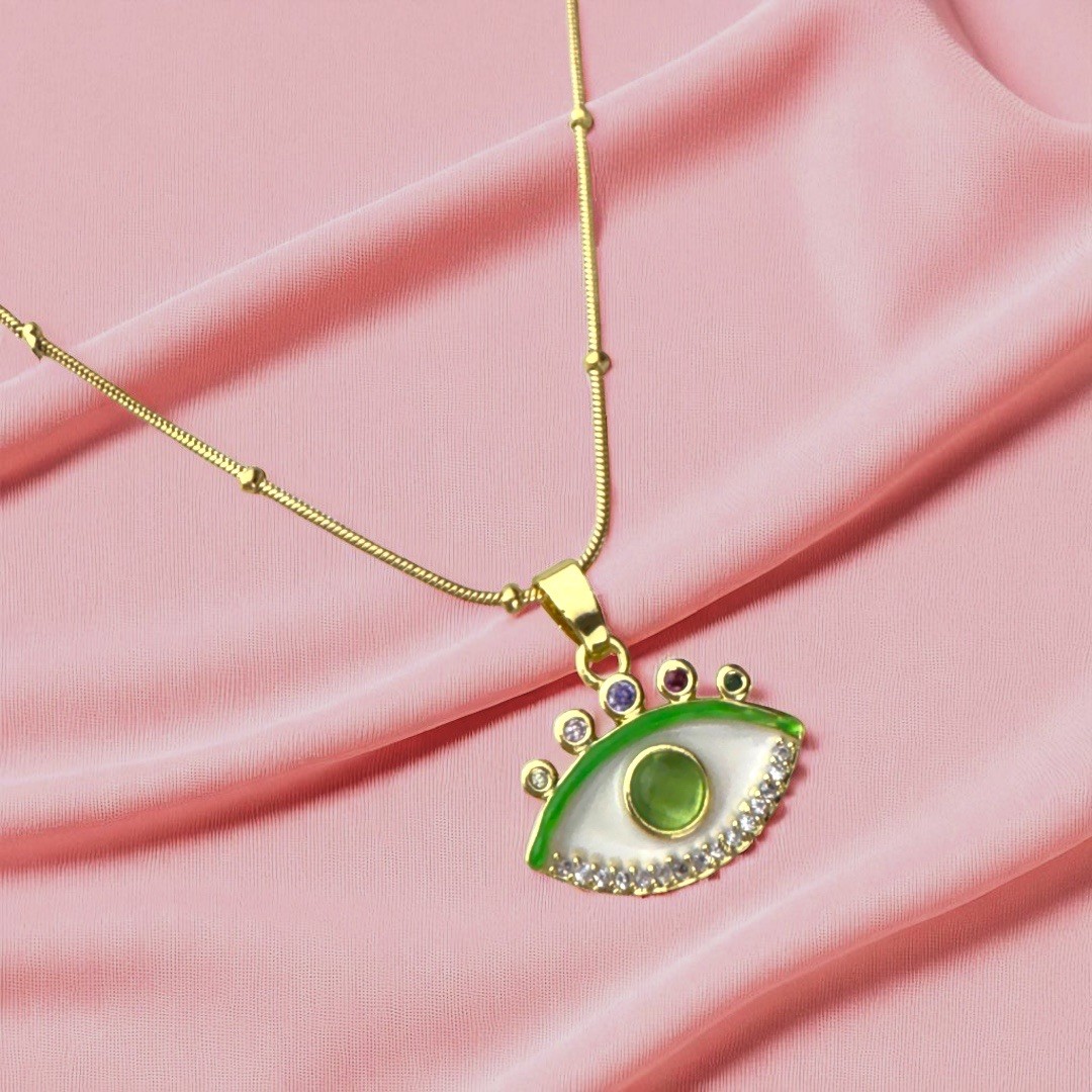 Çelik | Green Eye Kolye
