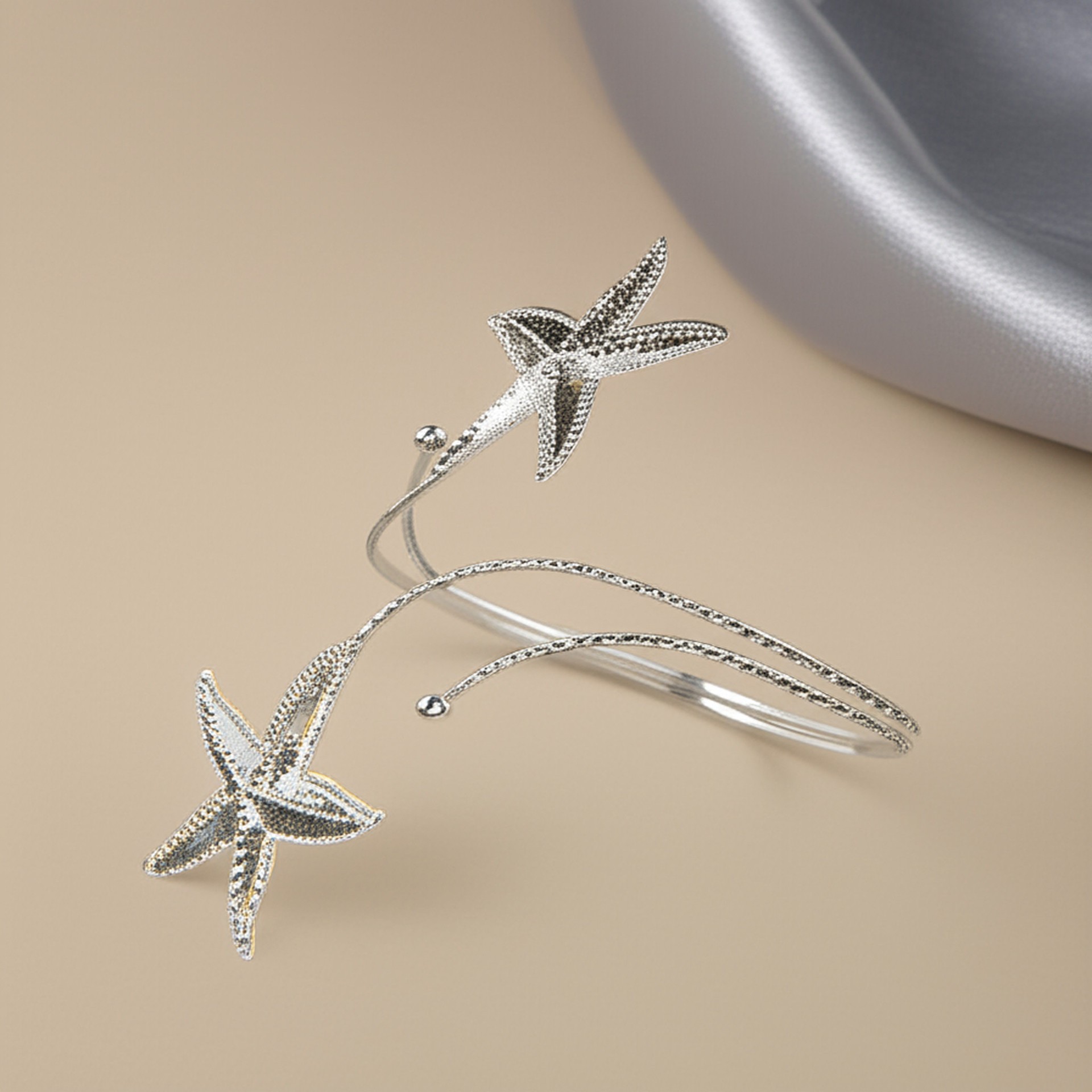 Silver Deniz Yıldızı Armcuff | Üst Kol Kelepçesi