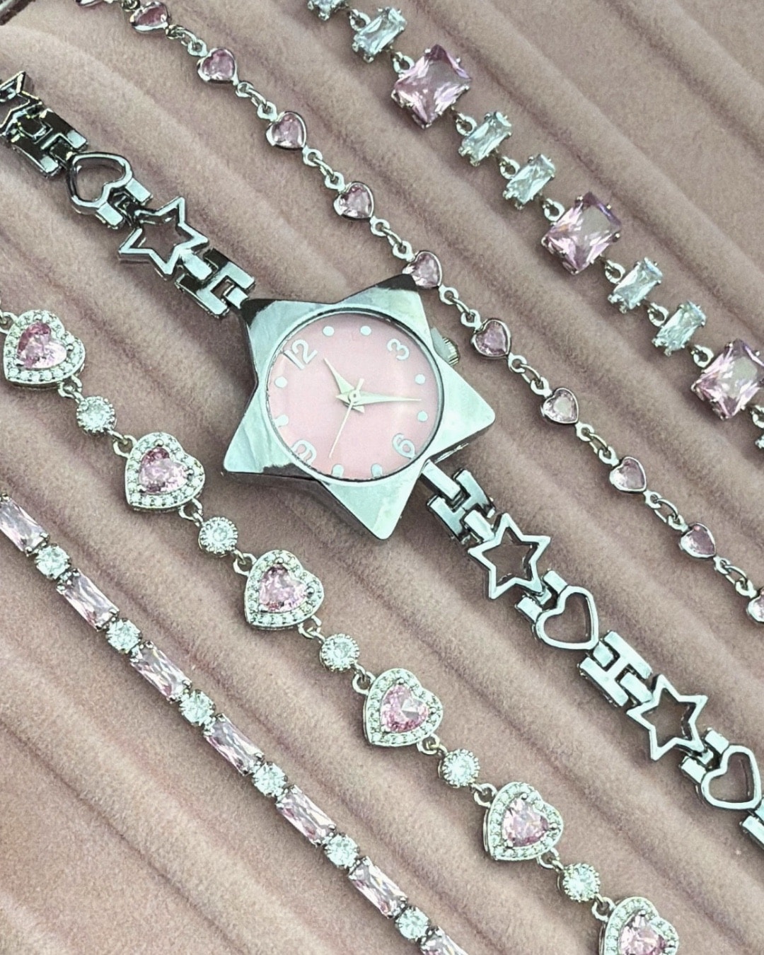 Pink Sparkle Takı Seti