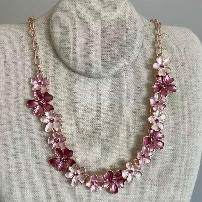 Pink Blossom Kolye