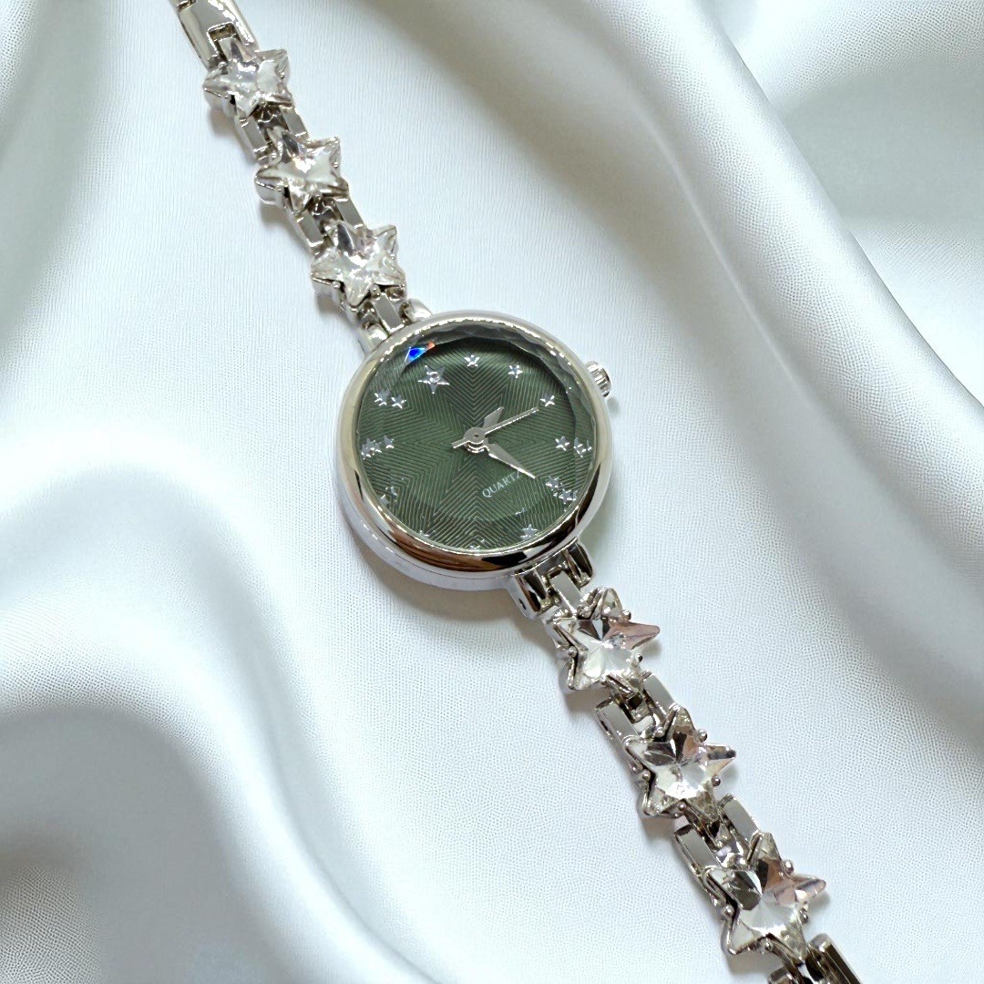 Silver-Green Stargirl Saat