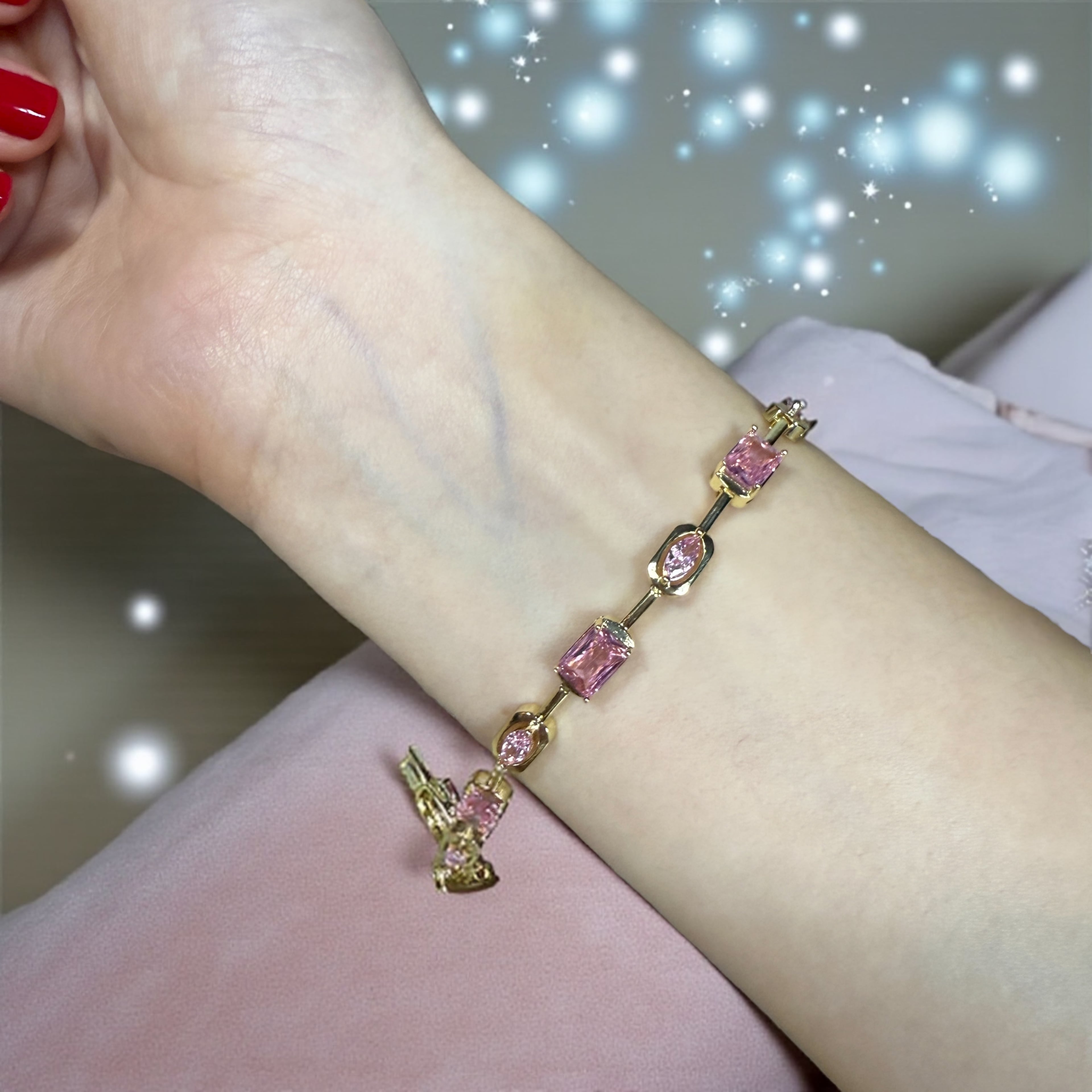  VIP | Pembe Chakra Bileklik