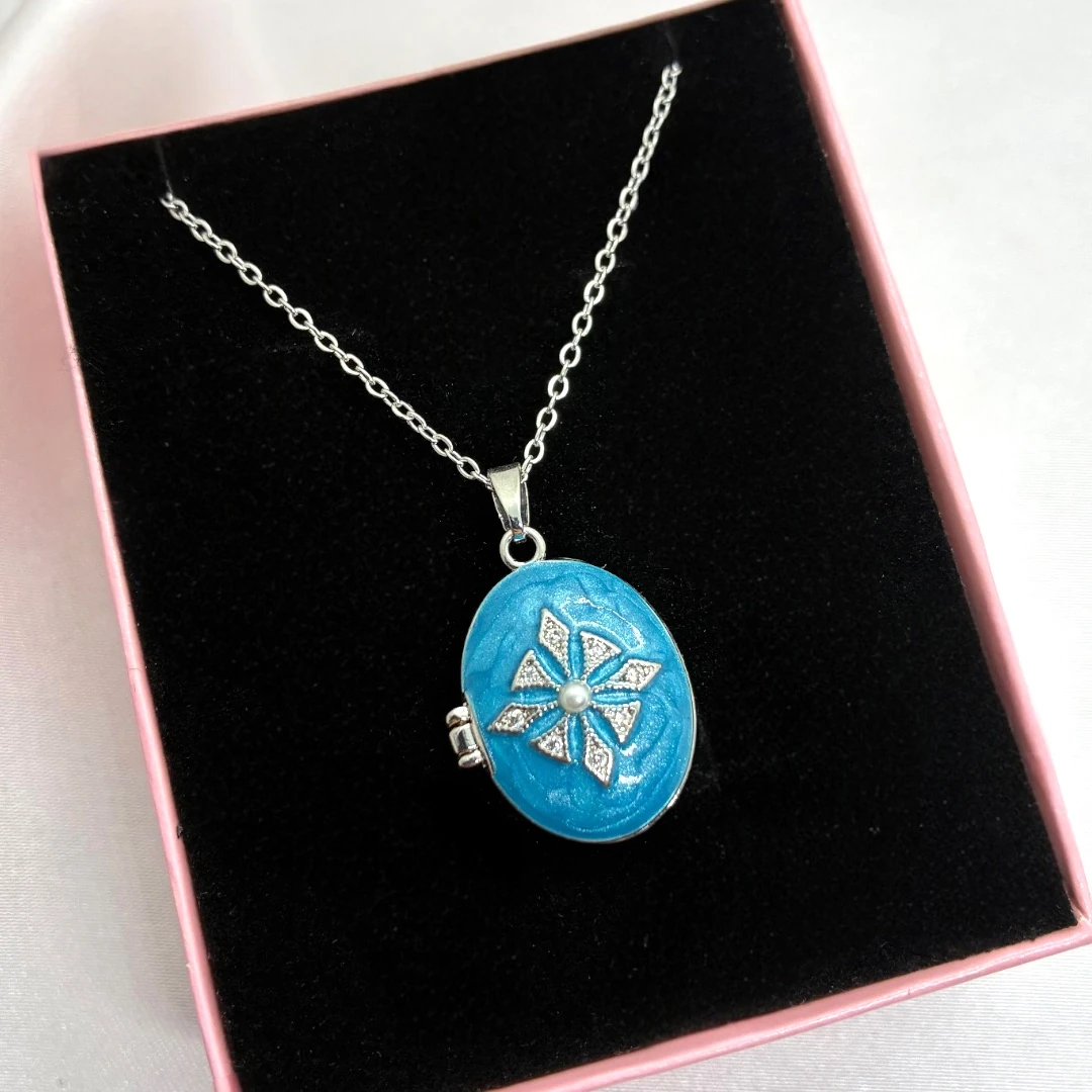 Çelik | Açılır Kapanır Open Locket Kolye