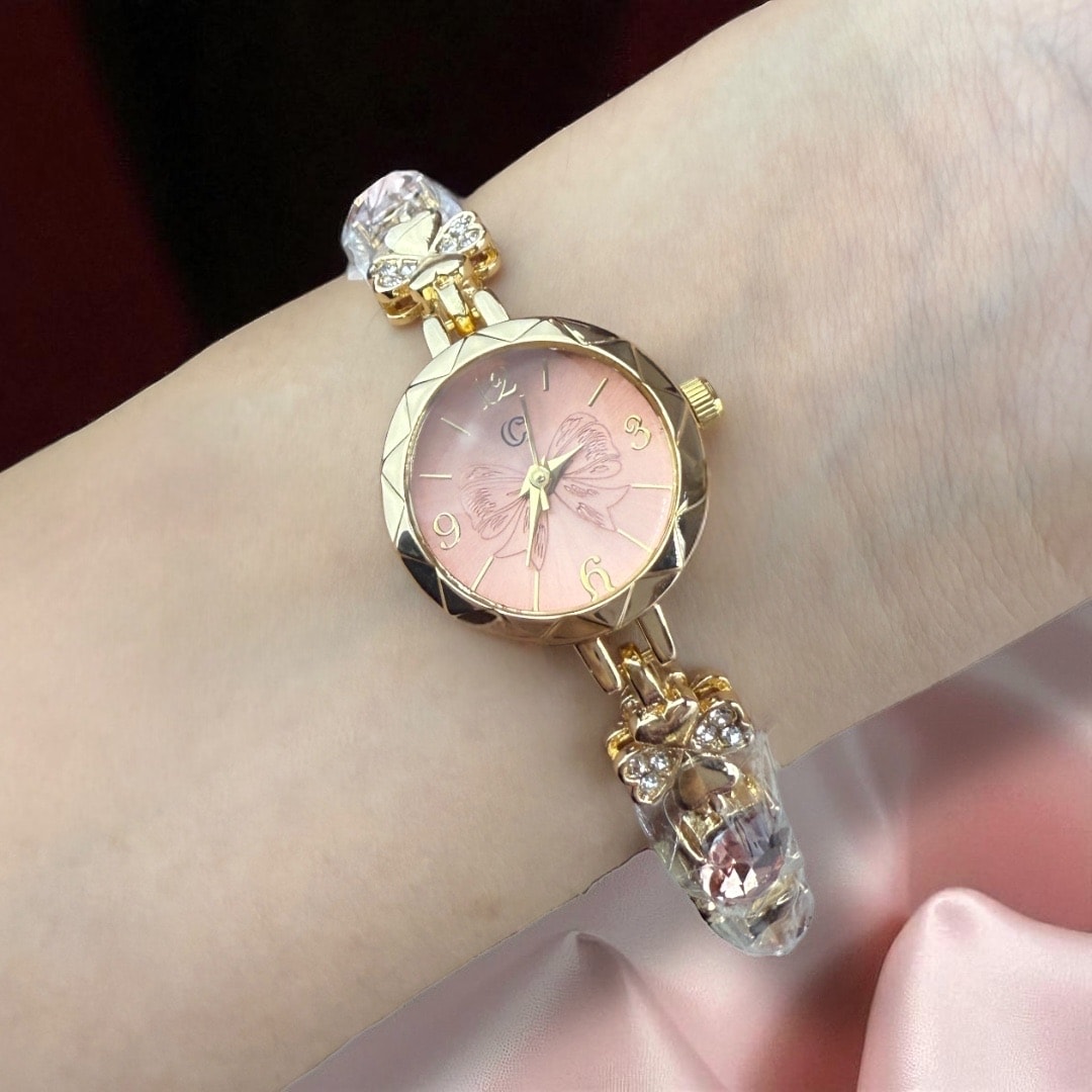 Pink Ribbon Saat
