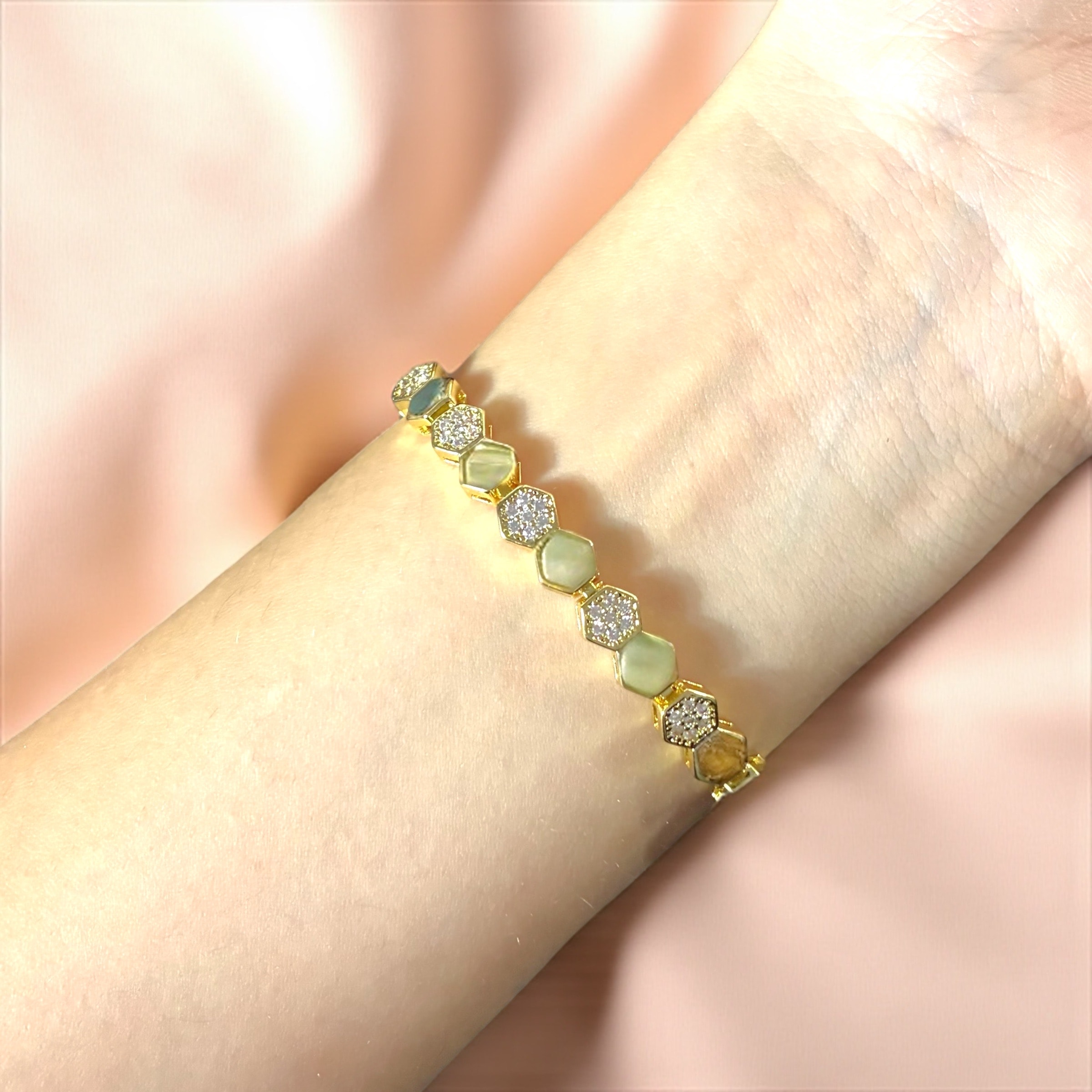 VIP | Petek Desenli Bileklik