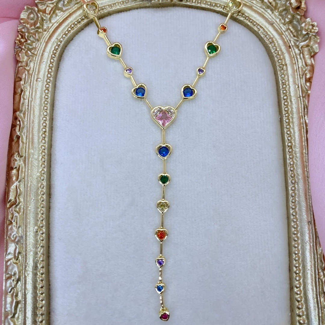 Multicolor Y Kolye