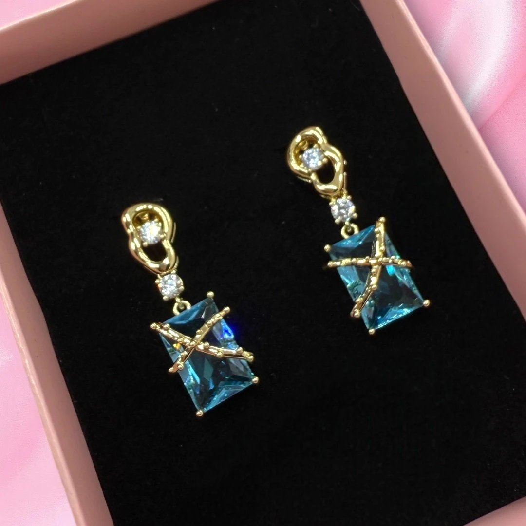 Xuping | Lumière Bleu Küpe