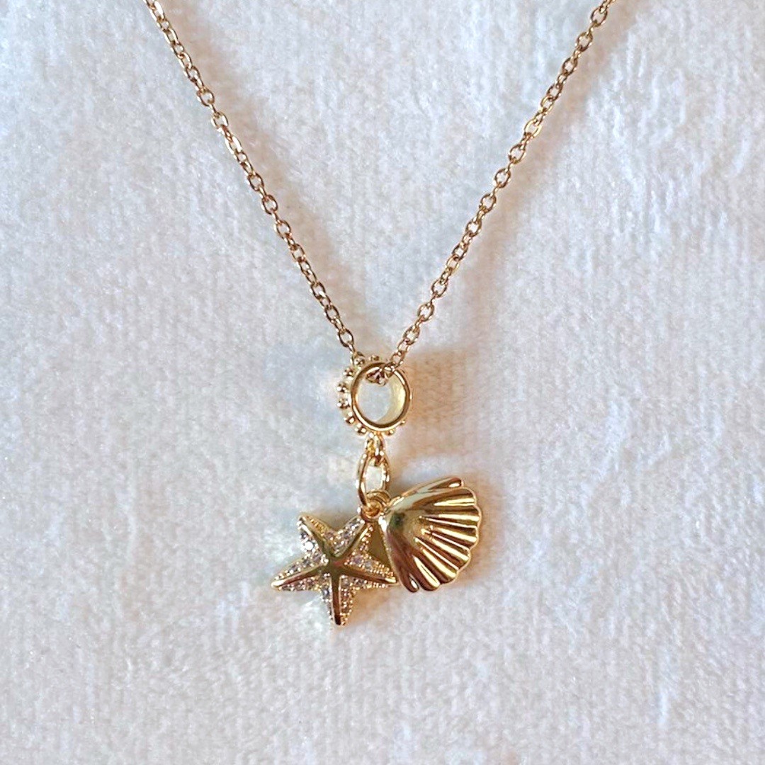 Çelik | Shell Charm Kolye