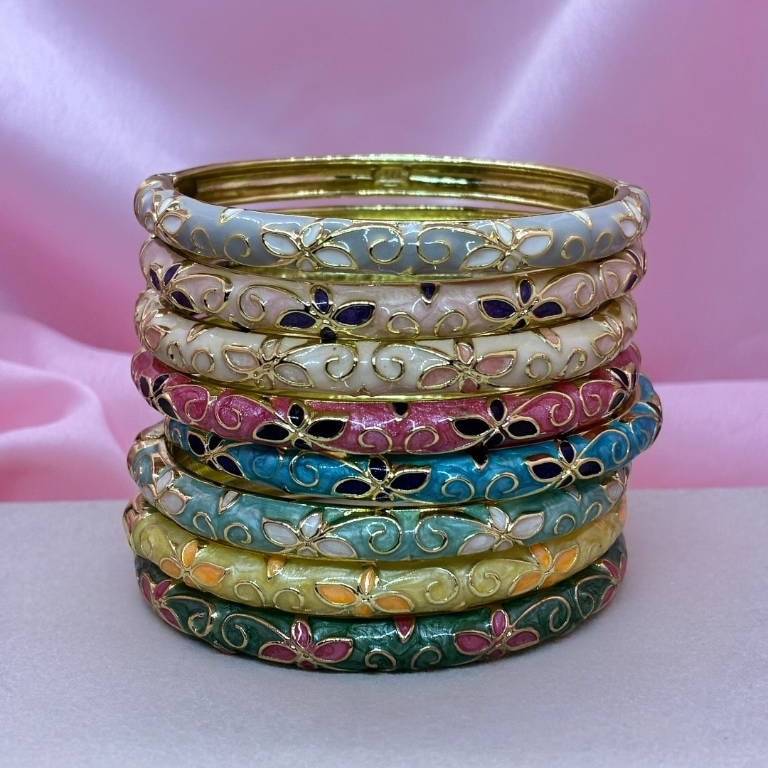 Cloisonne Mineli Bilezik