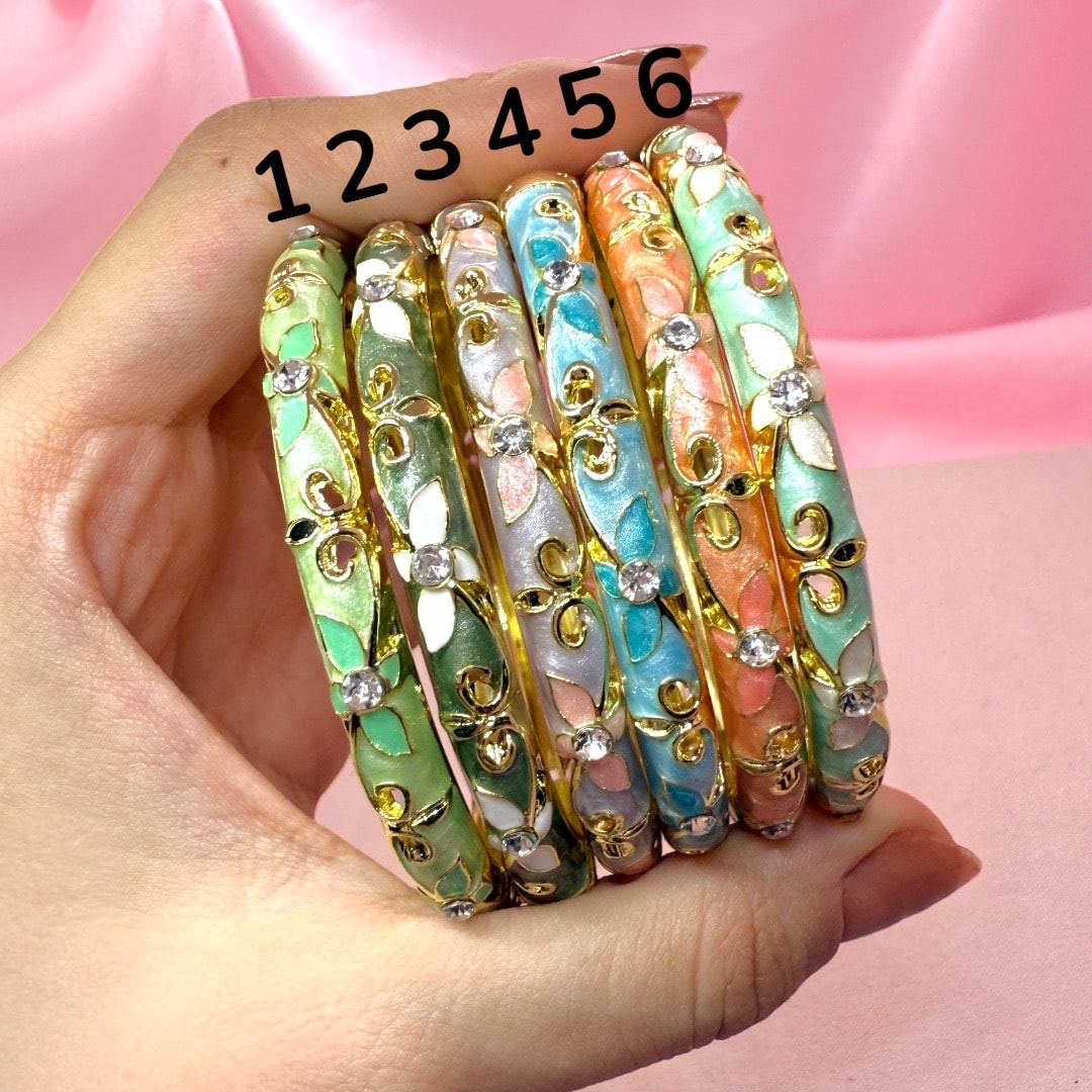 Cloisonne Mineli Bilezik