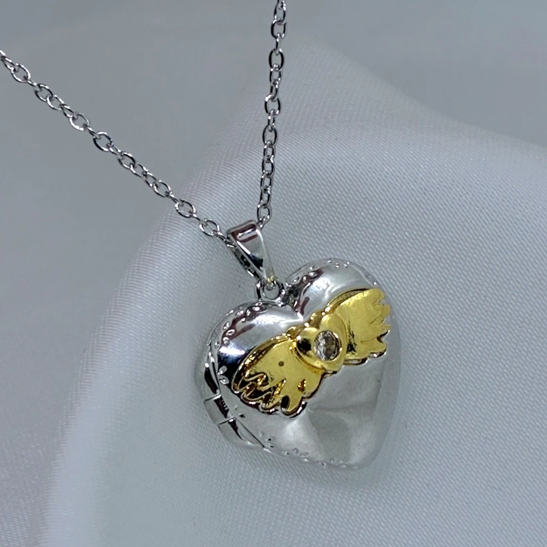 Çelik | Açılır Kapanır Open Locket Kolye