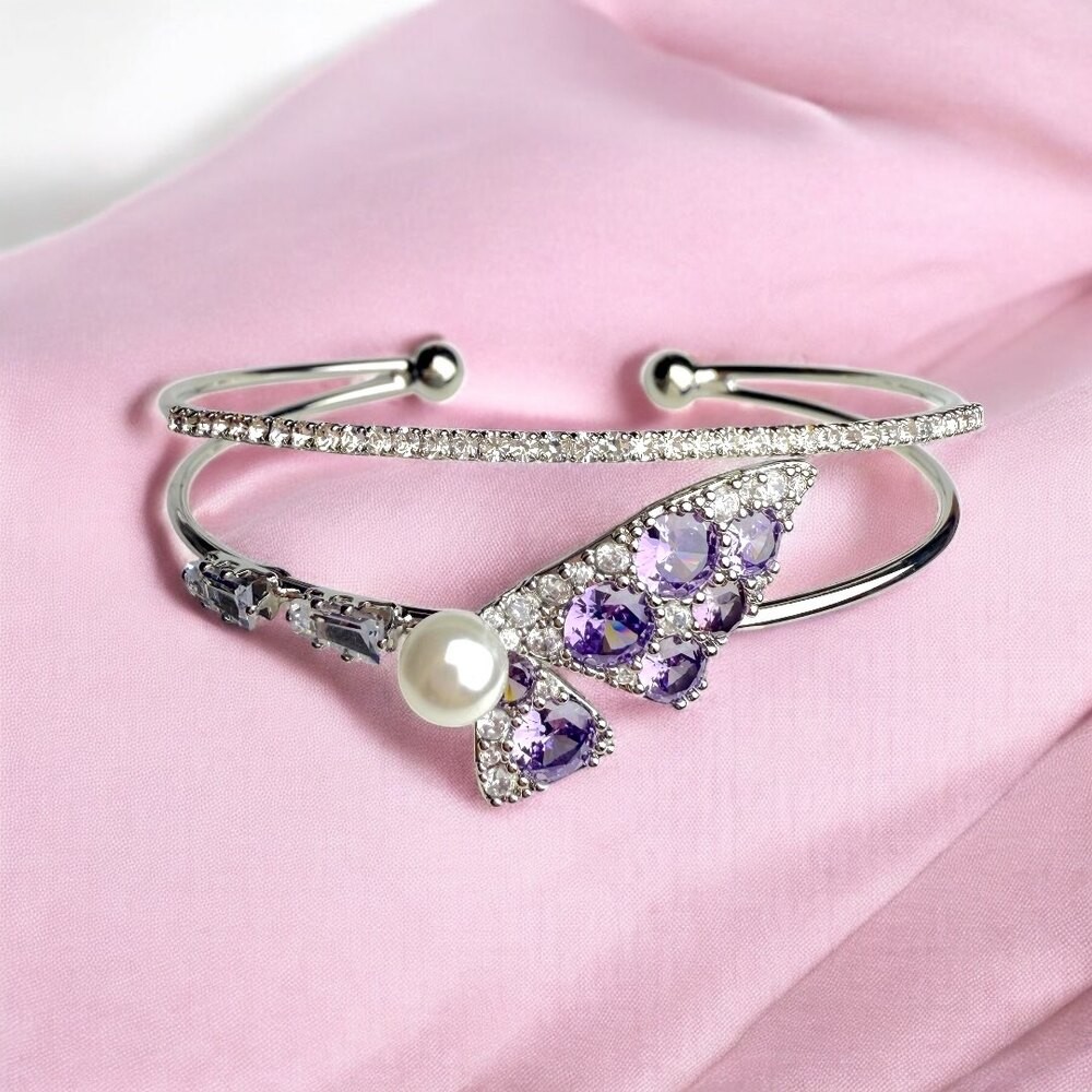 Violet Wings Kelepçe Bileklik