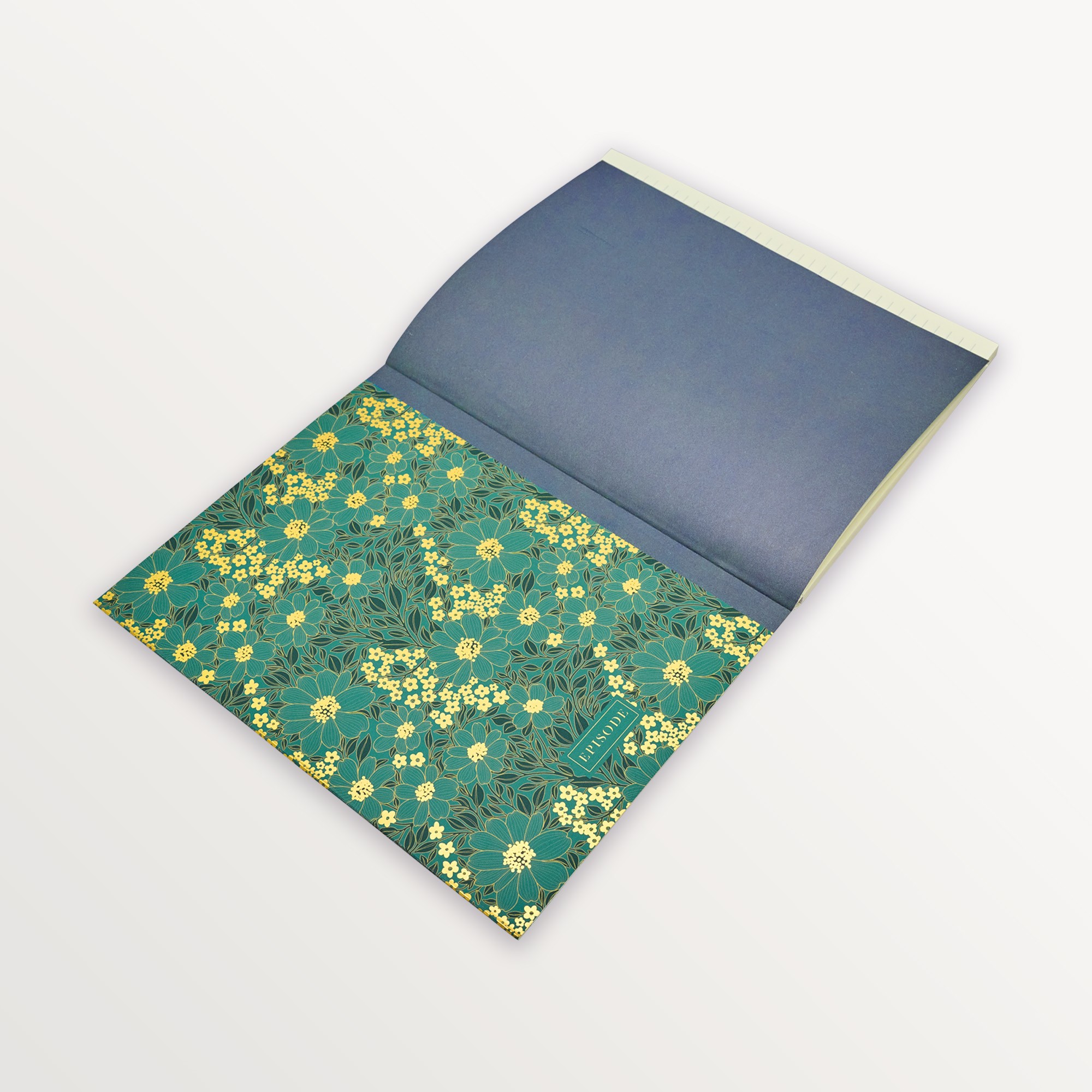 Episode Kulaklı Kapak Classic Floral XL 72 Yp. Defter - Eltham Palace