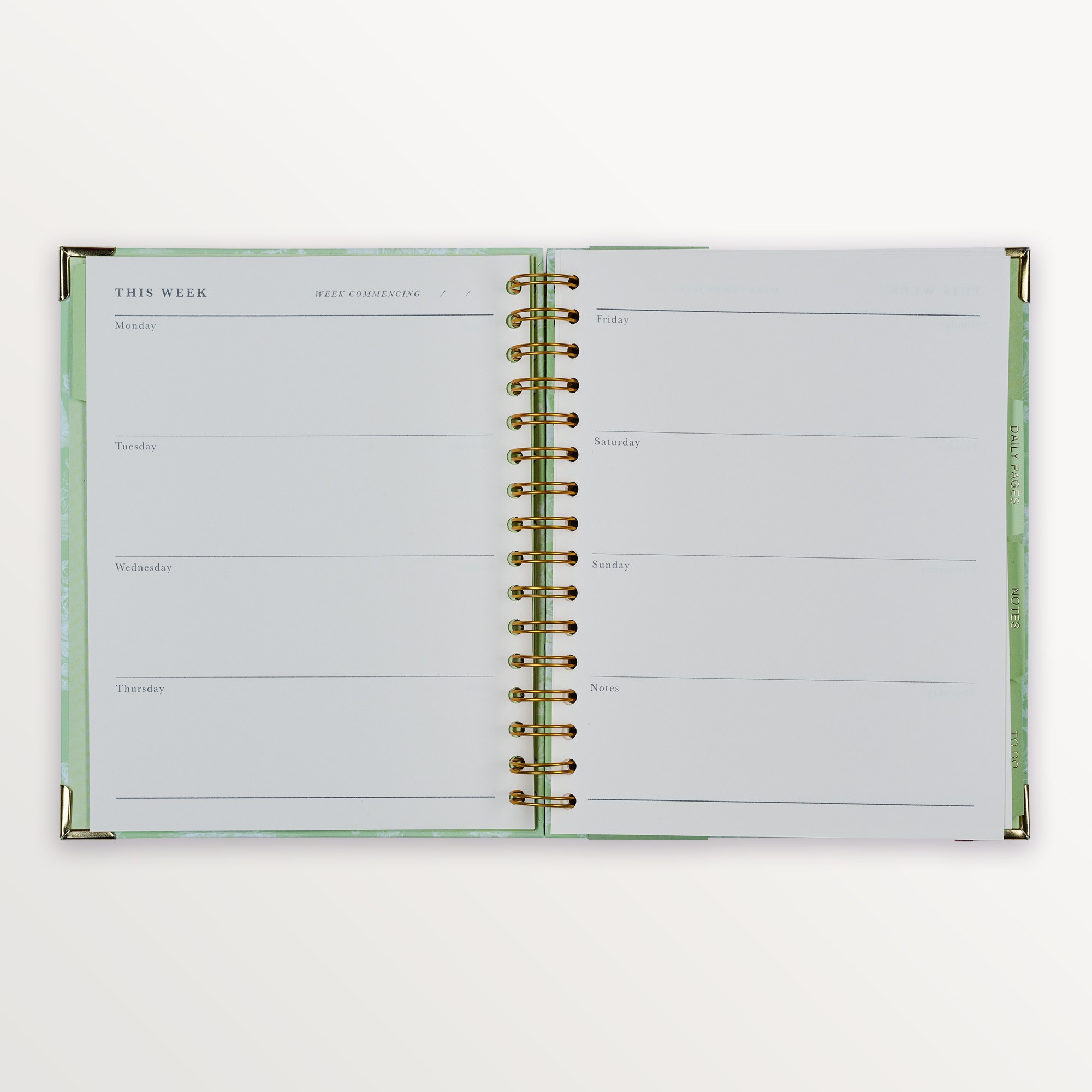 Episode Spiralli Planlayıcı Toile B5 120 Yp. Defter - Moderne Vert Pomme