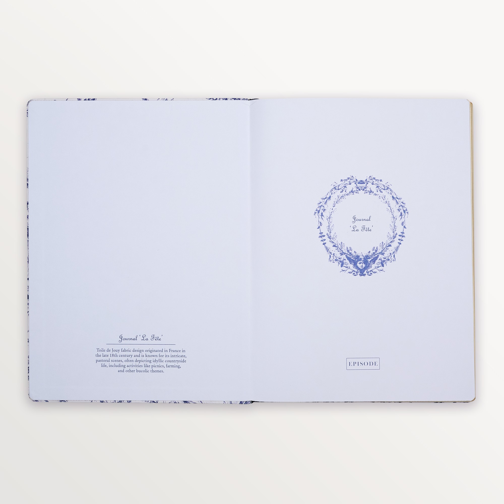 Episode Ciltli Toile XL 88 Yp. Defter - De Jouy La Fete