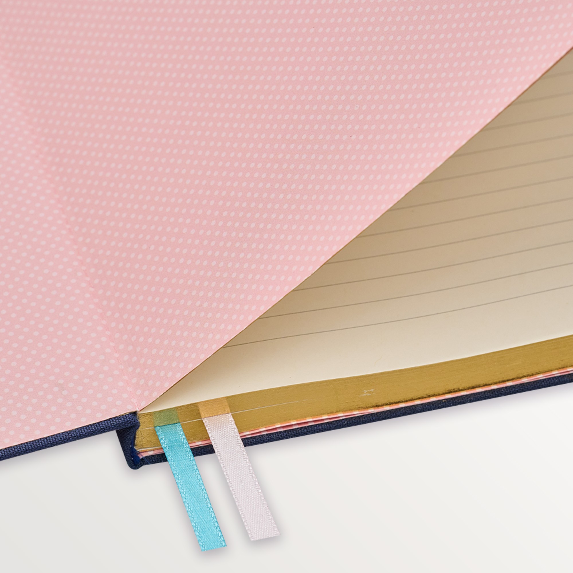 Episode Ciltli Nakışlı XL112 Yp. Defter - Navy Folk