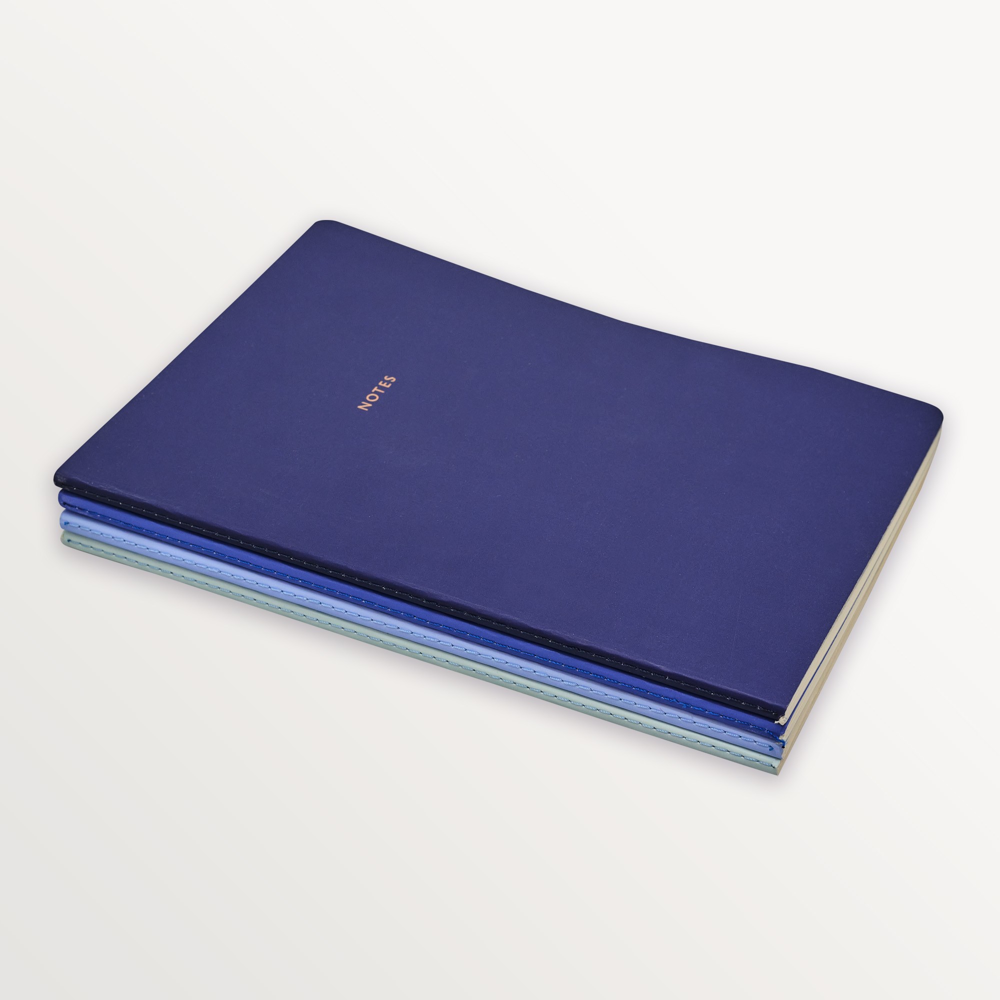 Episode 4'lü Terzi Dikiş Set Colourblock Uno B5 48 Yp. Defter - Blue Hues