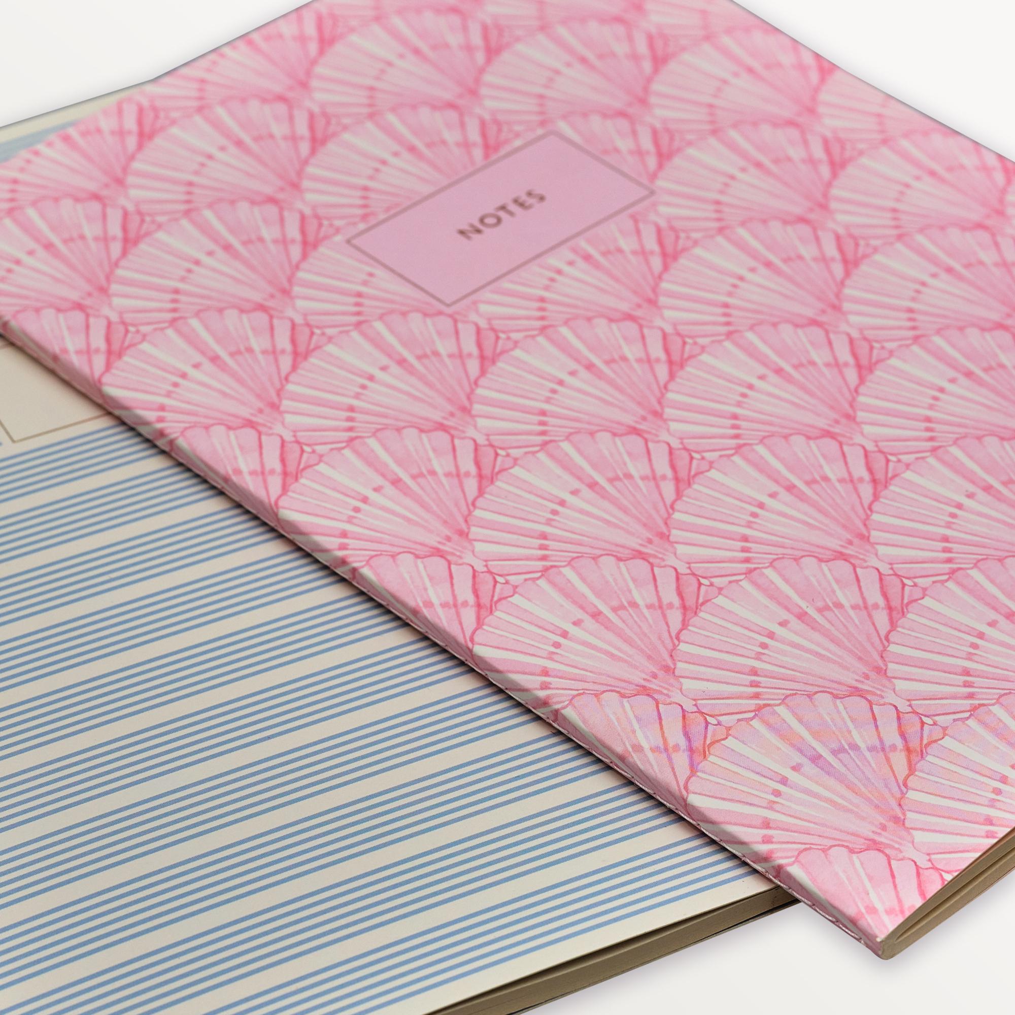 Episode 2'li Terzi Dikiş Set To The Shore B5 48 Yp. Defter - Shells & Stripe