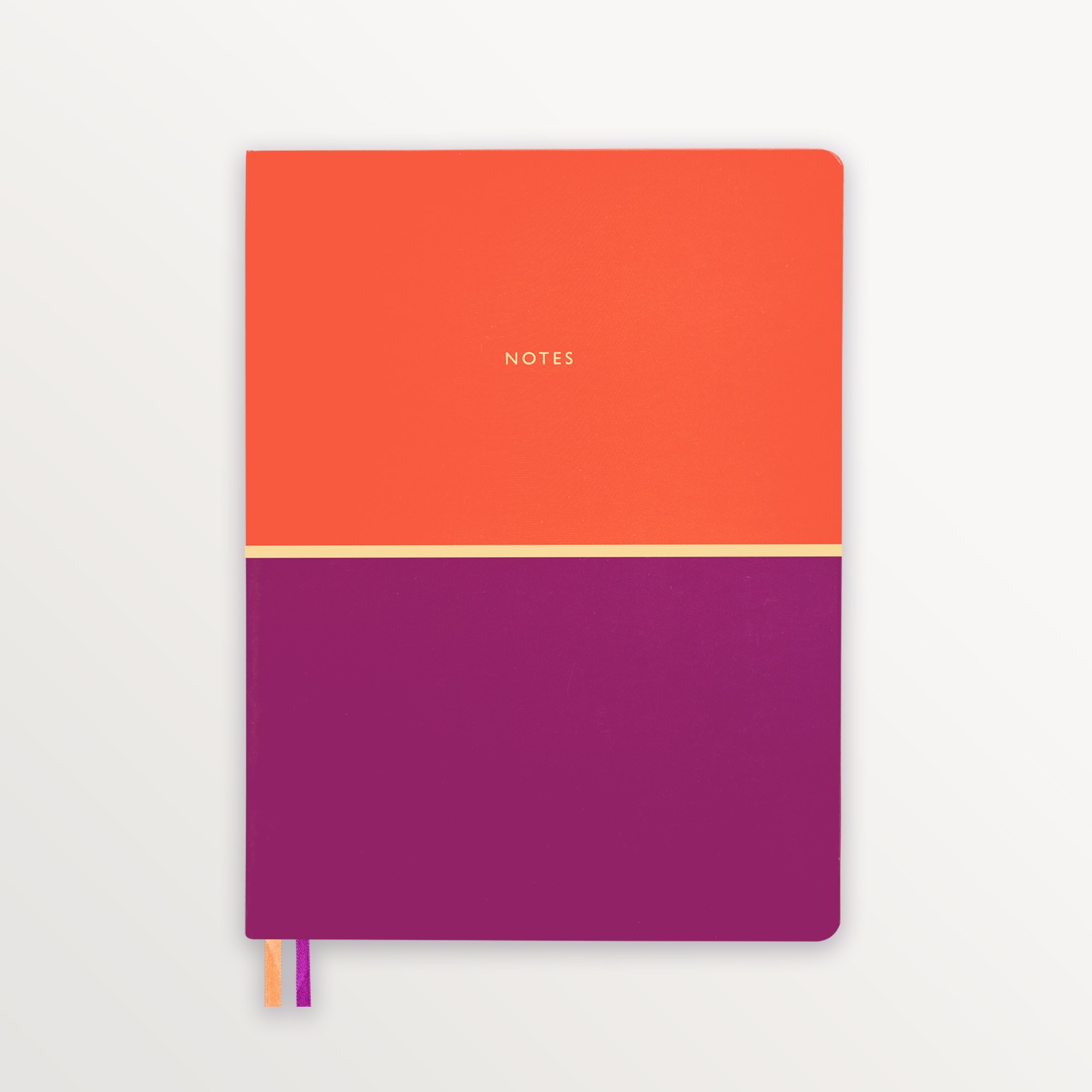 Episode Ciltli Colourblock Duo XL 88 Yp. Defter - Tangerine Cabernet