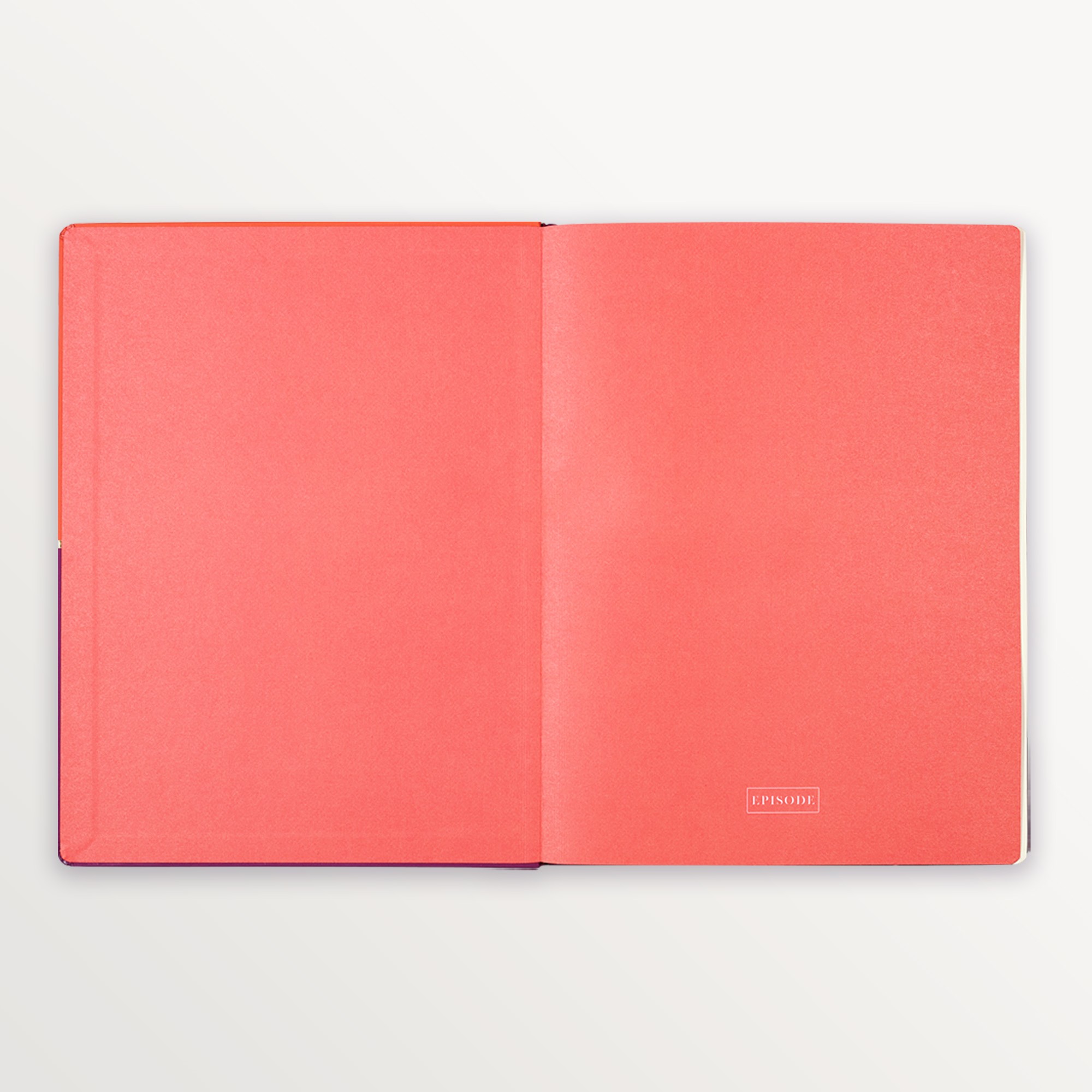 Episode Ciltli Colourblock Duo XL 88 Yp. Defter - Tangerine Cabernet